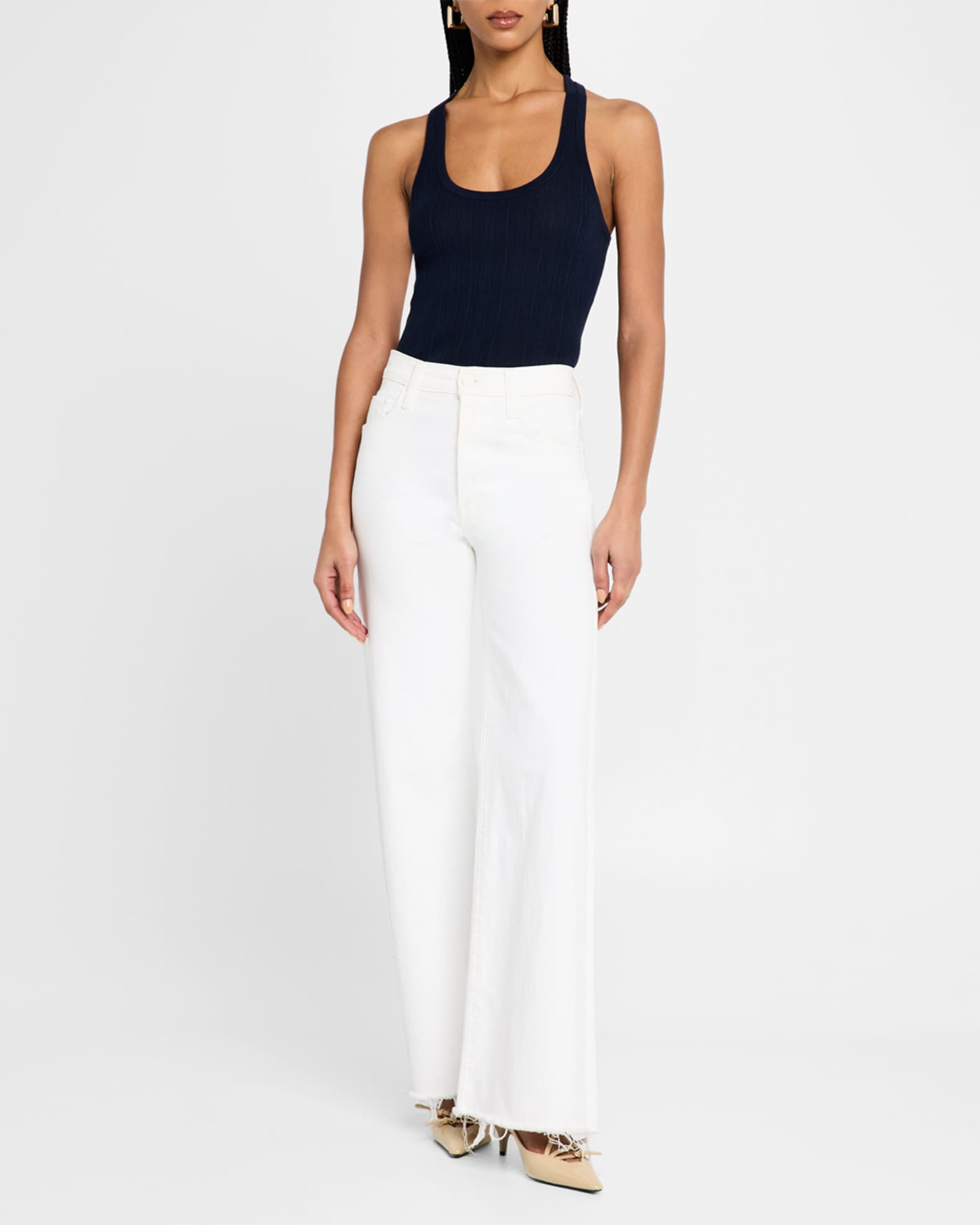 A.L.C. Iris Racerback Tank Top | Neiman Marcus