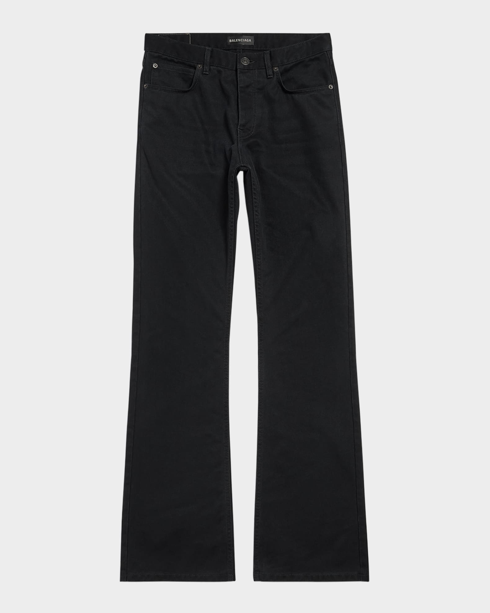 商品画像：Balenciaga Denim Straight Fit Pants | Neiman Marcus 5