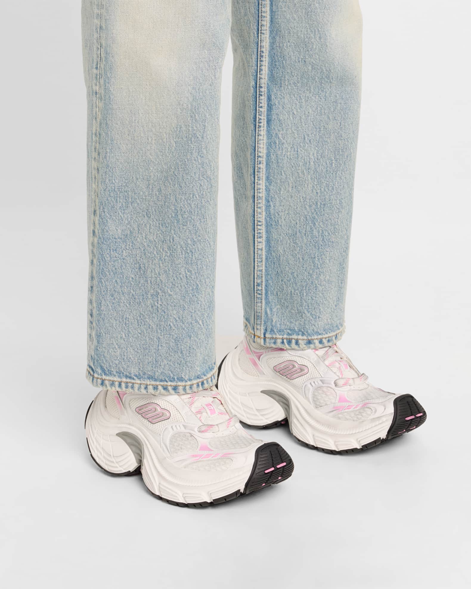 Balenciaga 6XL Mesh Runner Sneakers | Neiman Marcus