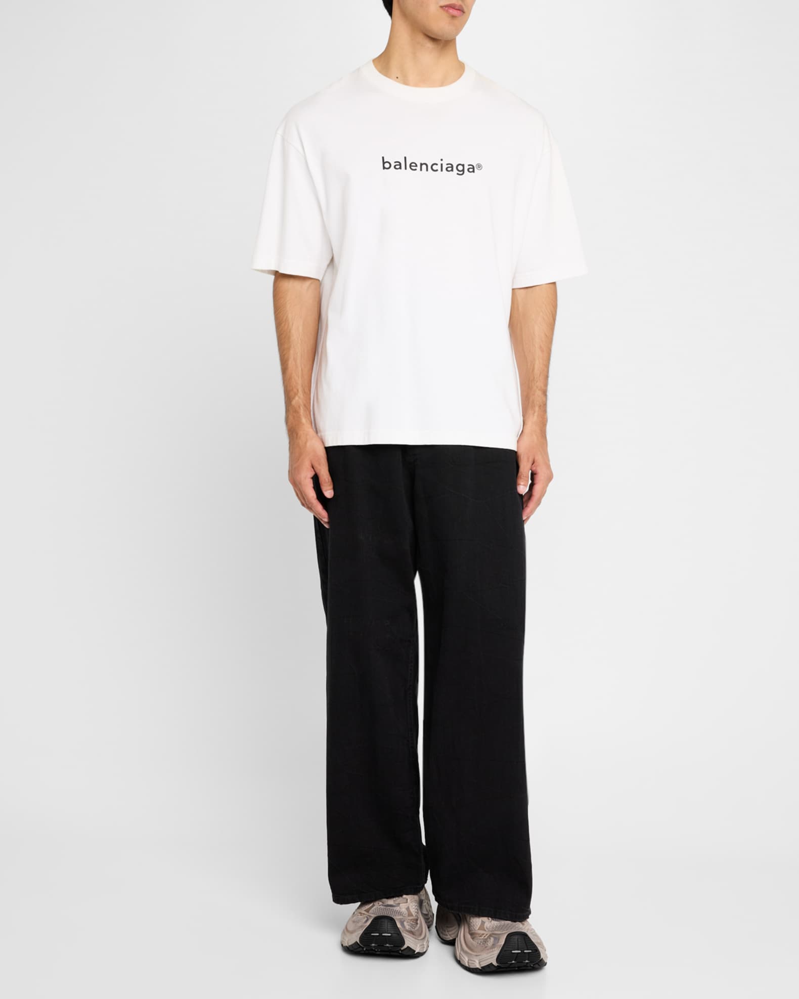 Balenciaga Men's 6xl Mesh Runner Sneakers | Neiman Marcus