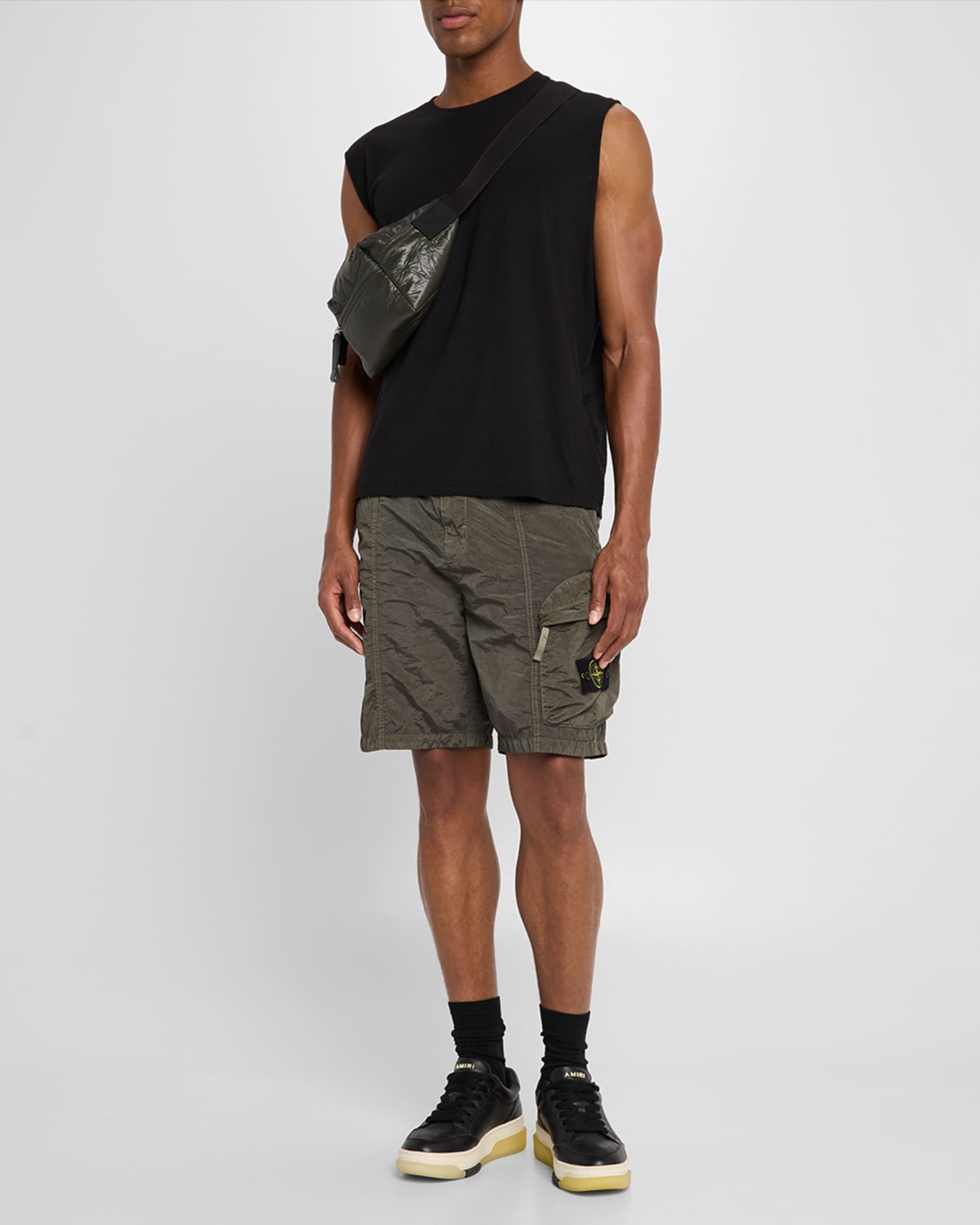 Men's Nylon Metal Shorts 1