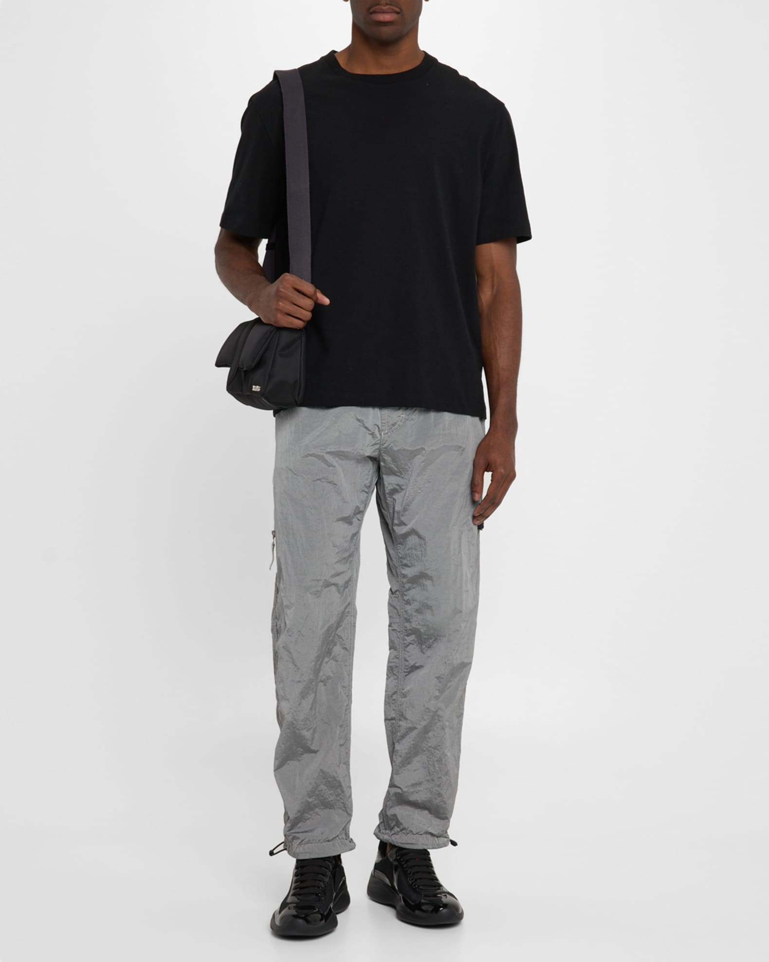 Men's Nylon Metal Trousers 1