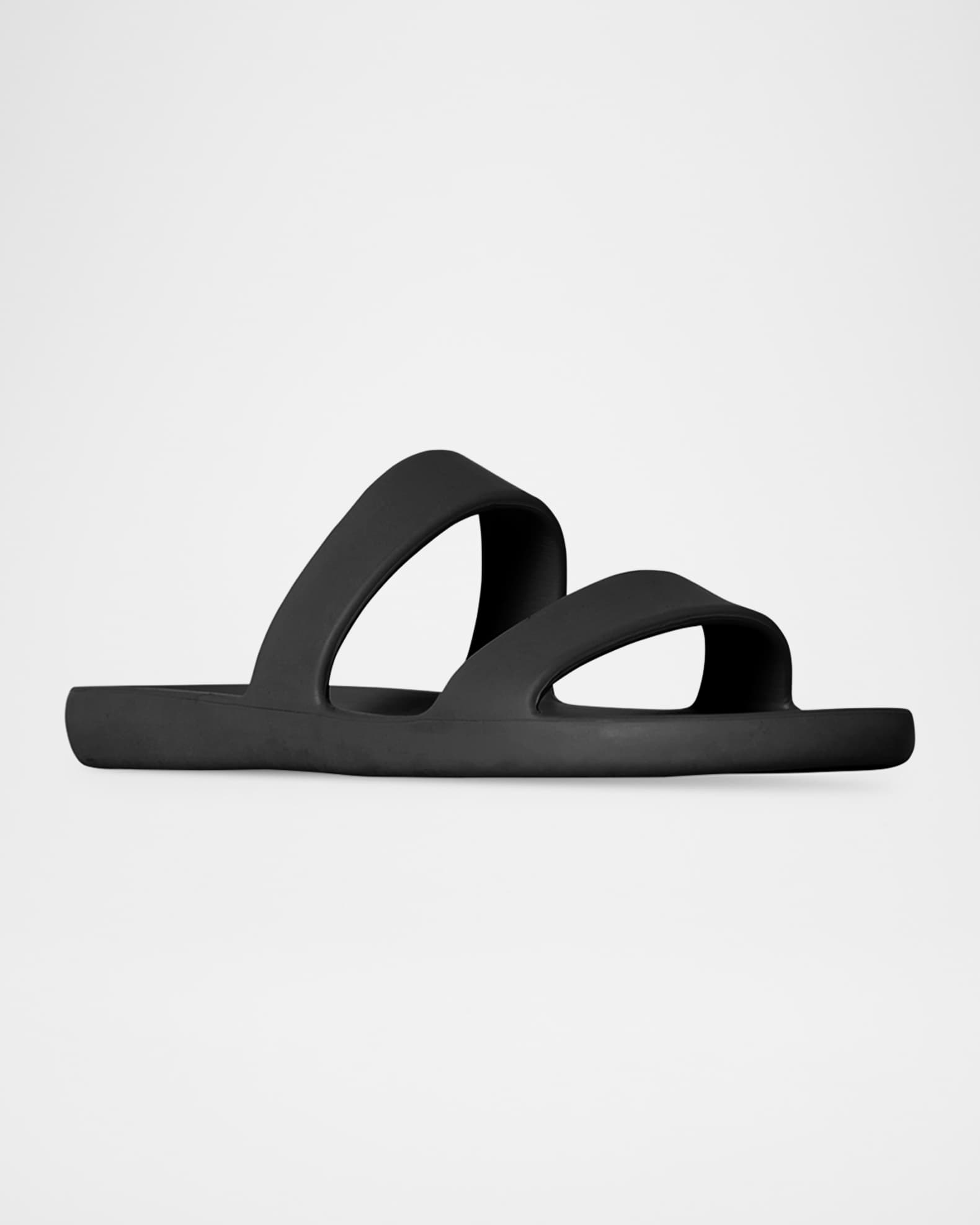 THE ROW◆Black Rubber Foam Slippers サンダル 限定SALE♪ Foam rubber sandals in black - The Row | Mytheresa
