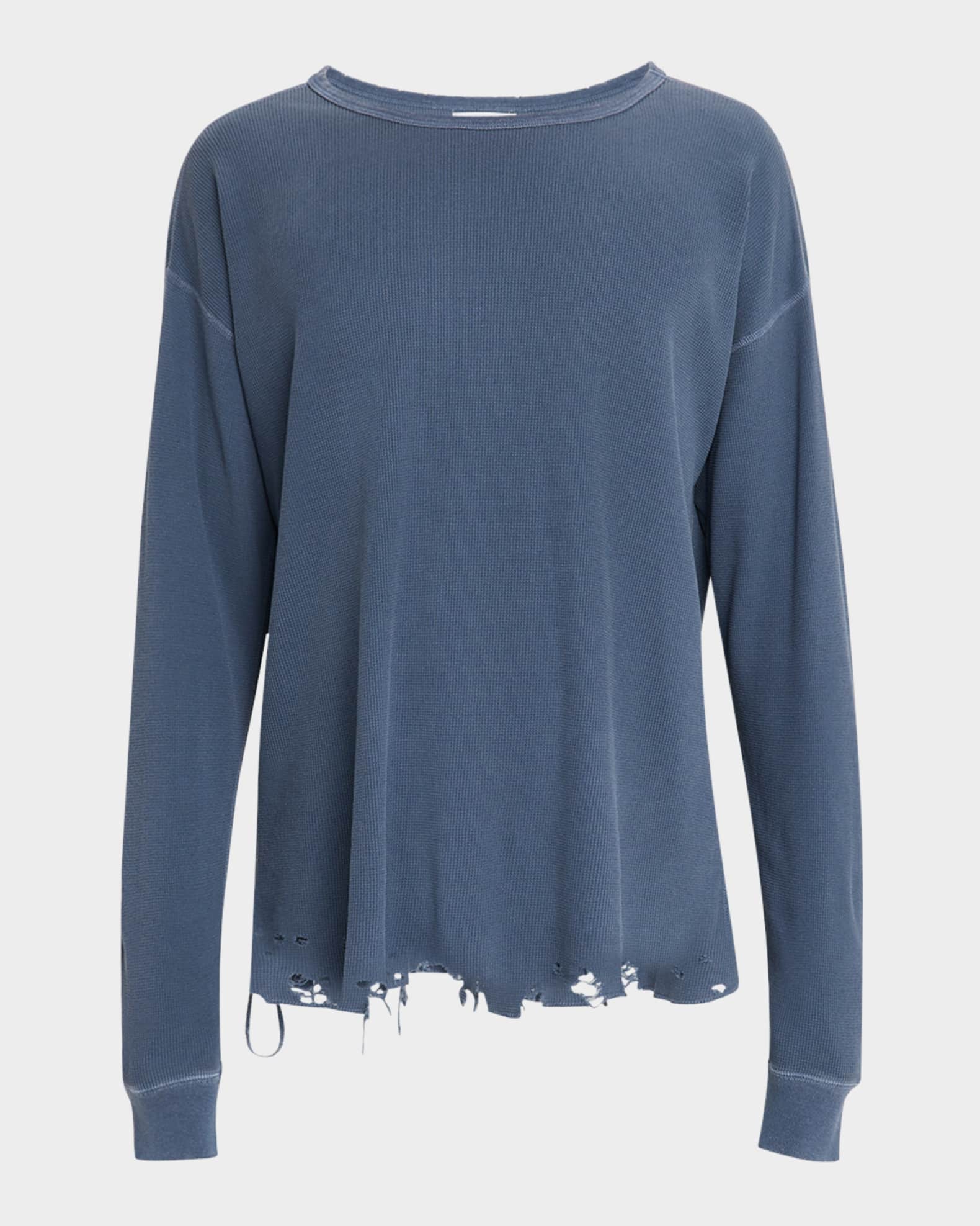 Men's Folsom Distressed Thermal Shirt