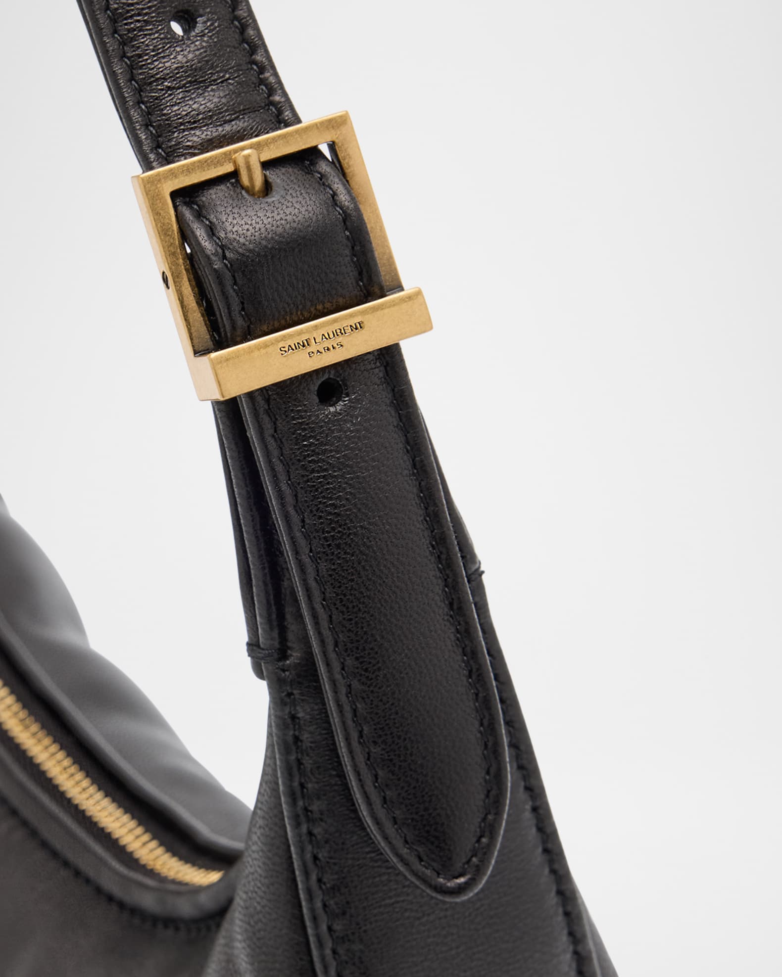 Saint Laurent Calypso Mini YSL Shoulder Bag in Plunged