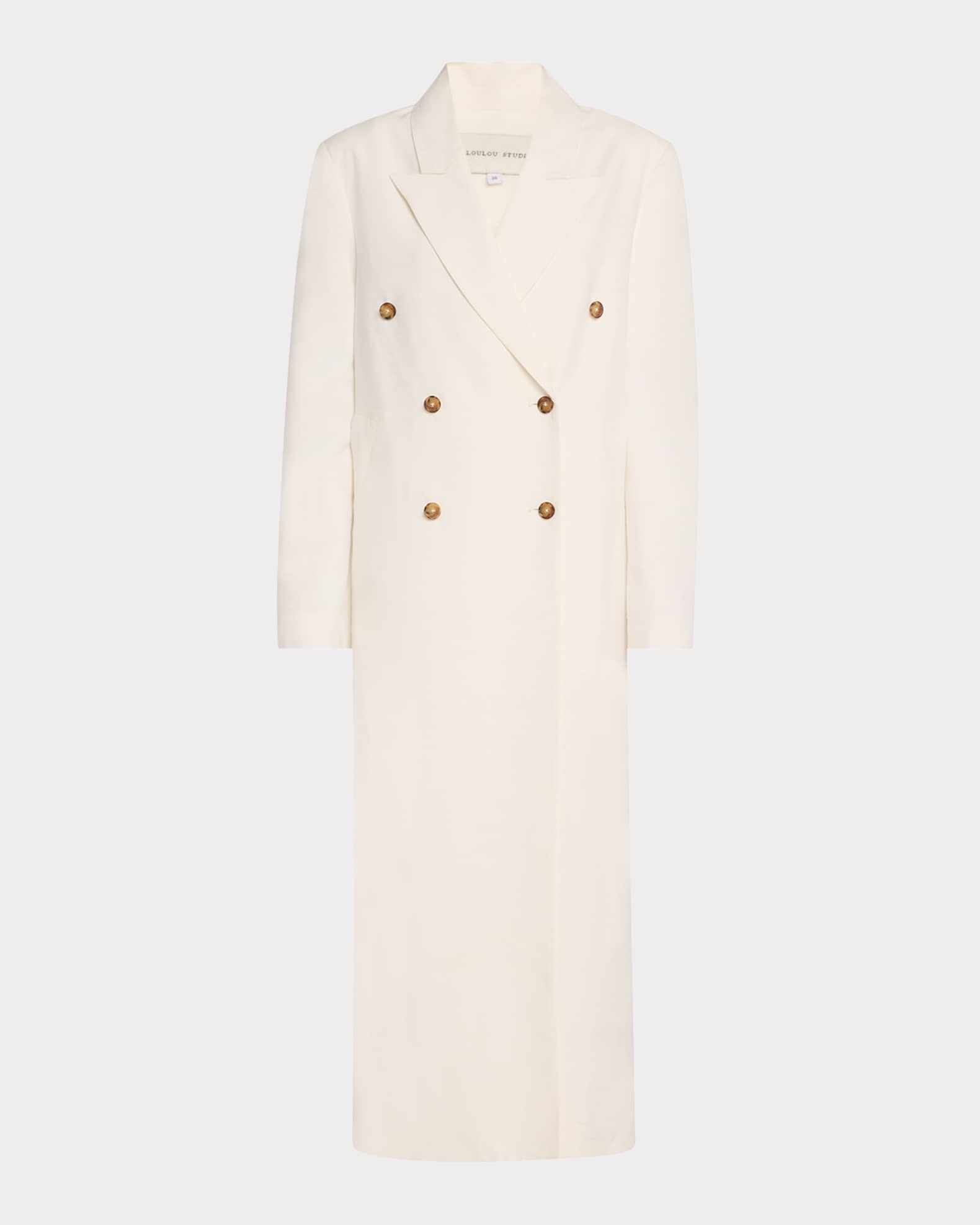 Temo Long Double-Breasted Coat 0