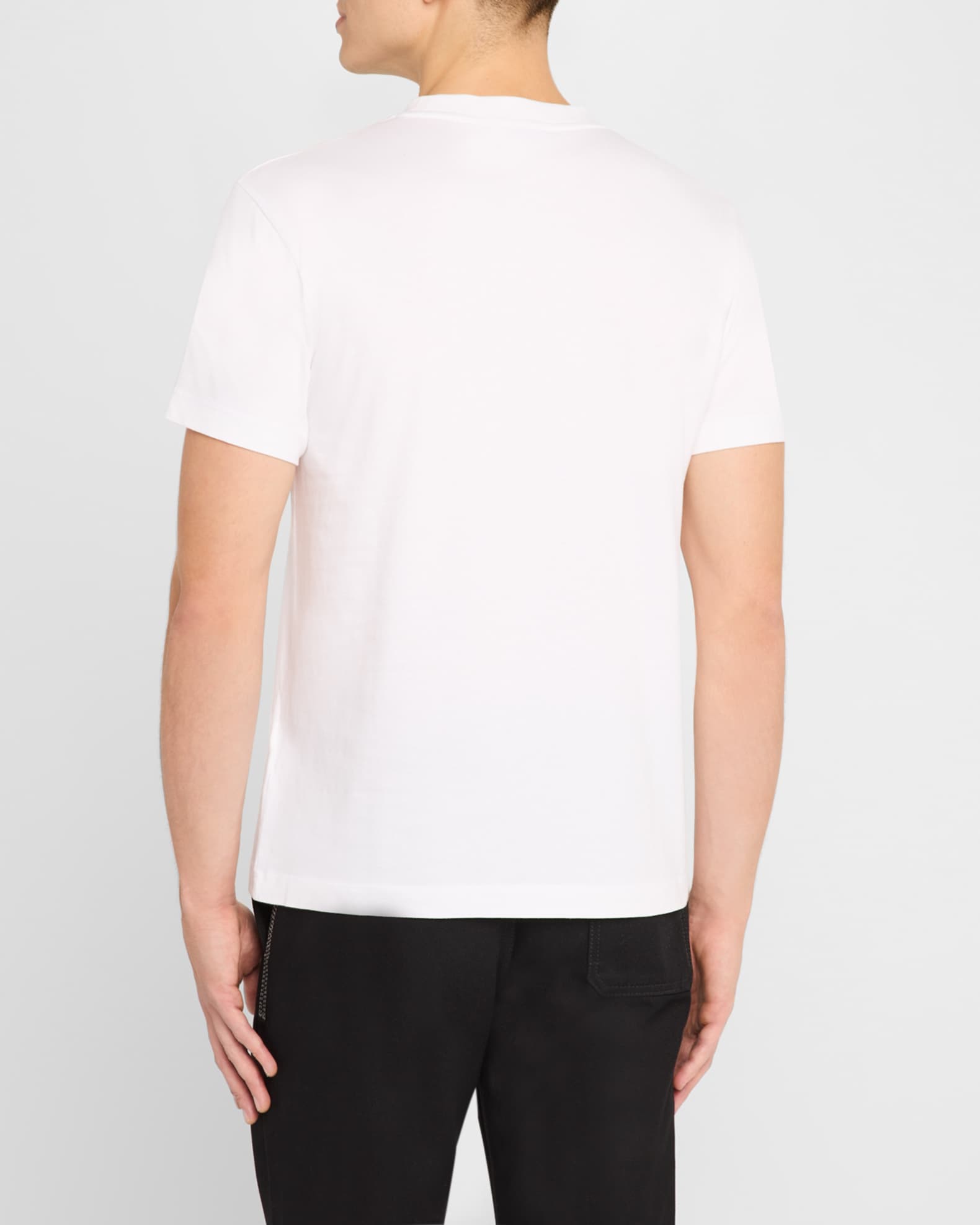 Tシャツ・カットソー Off-White OMAA027C99JER017 OFF STAMP SLIM S/S T-shirt Off-White Off Stamp stretch-cotton T-shirt | White | FARFETCH