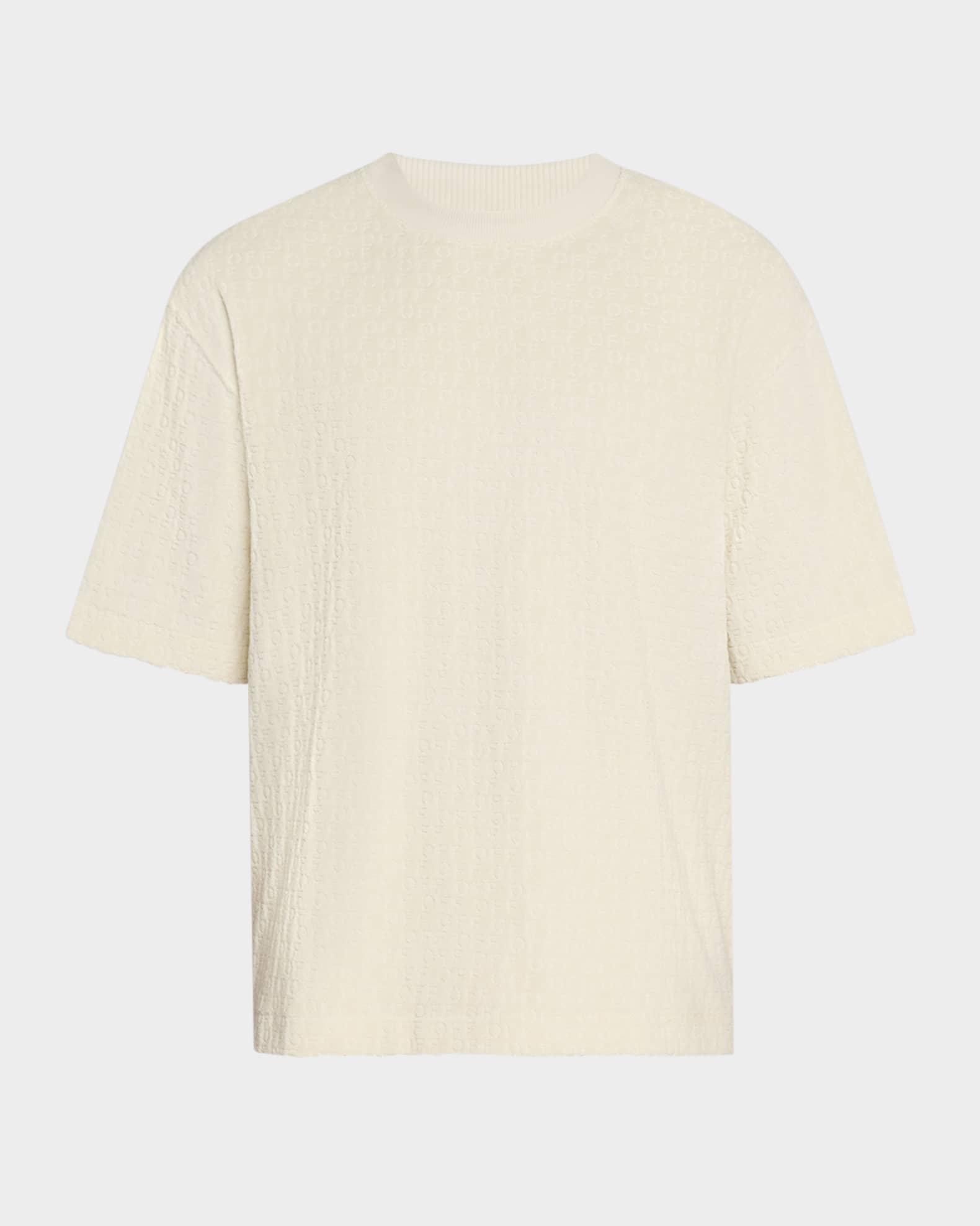 Men's Terry Allover-Logo Skate T-Shirt 0