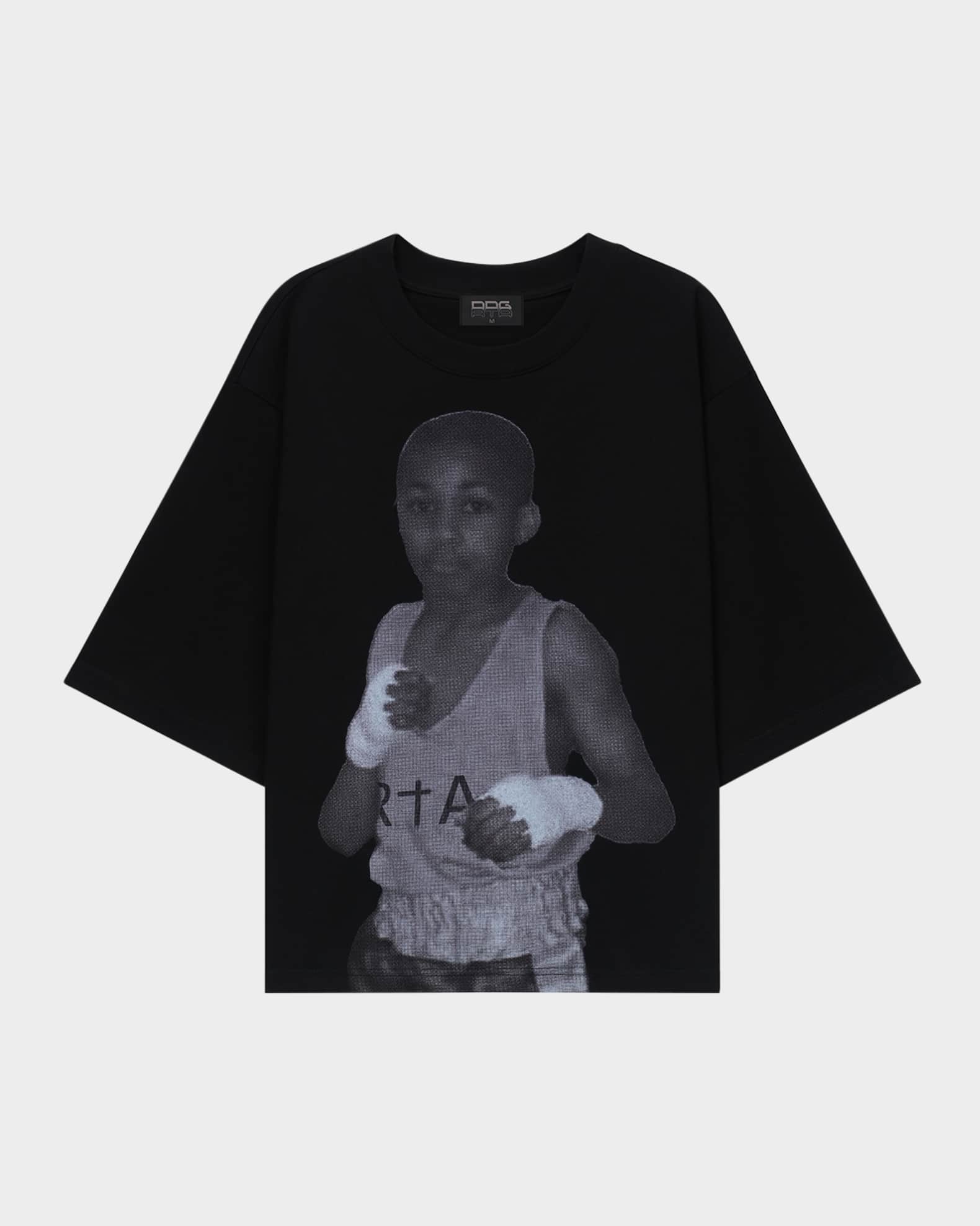 x DDG Men's Austin Portrait-Print T-Shirt 0