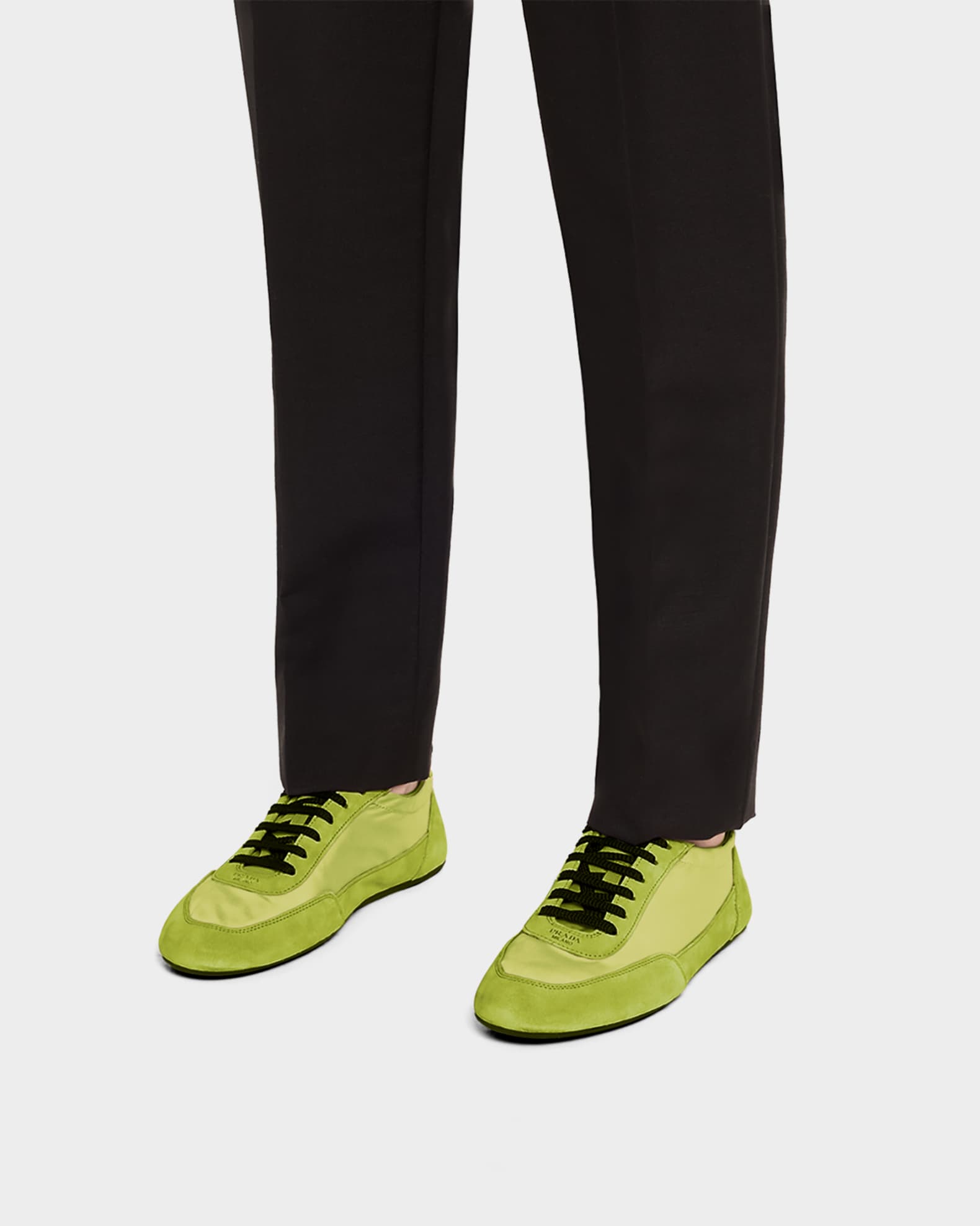 Low-Top Suede Sneakers  1