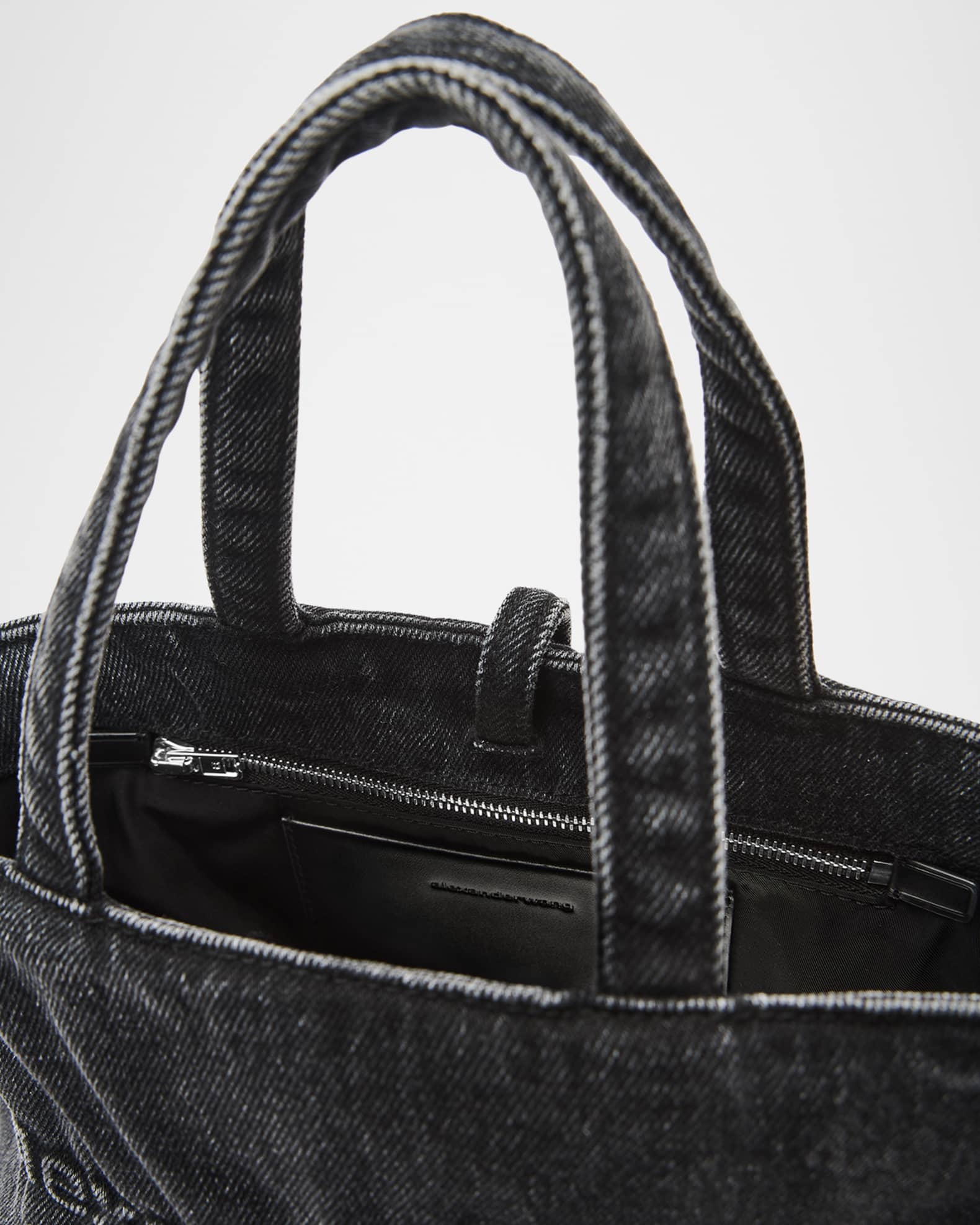 Punch Small Denim Tote Bag 1