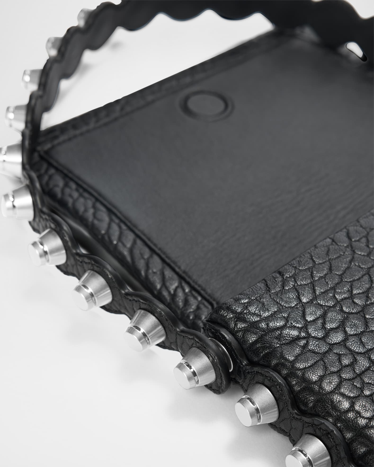 Roz Studded Leather Shoulder Bag