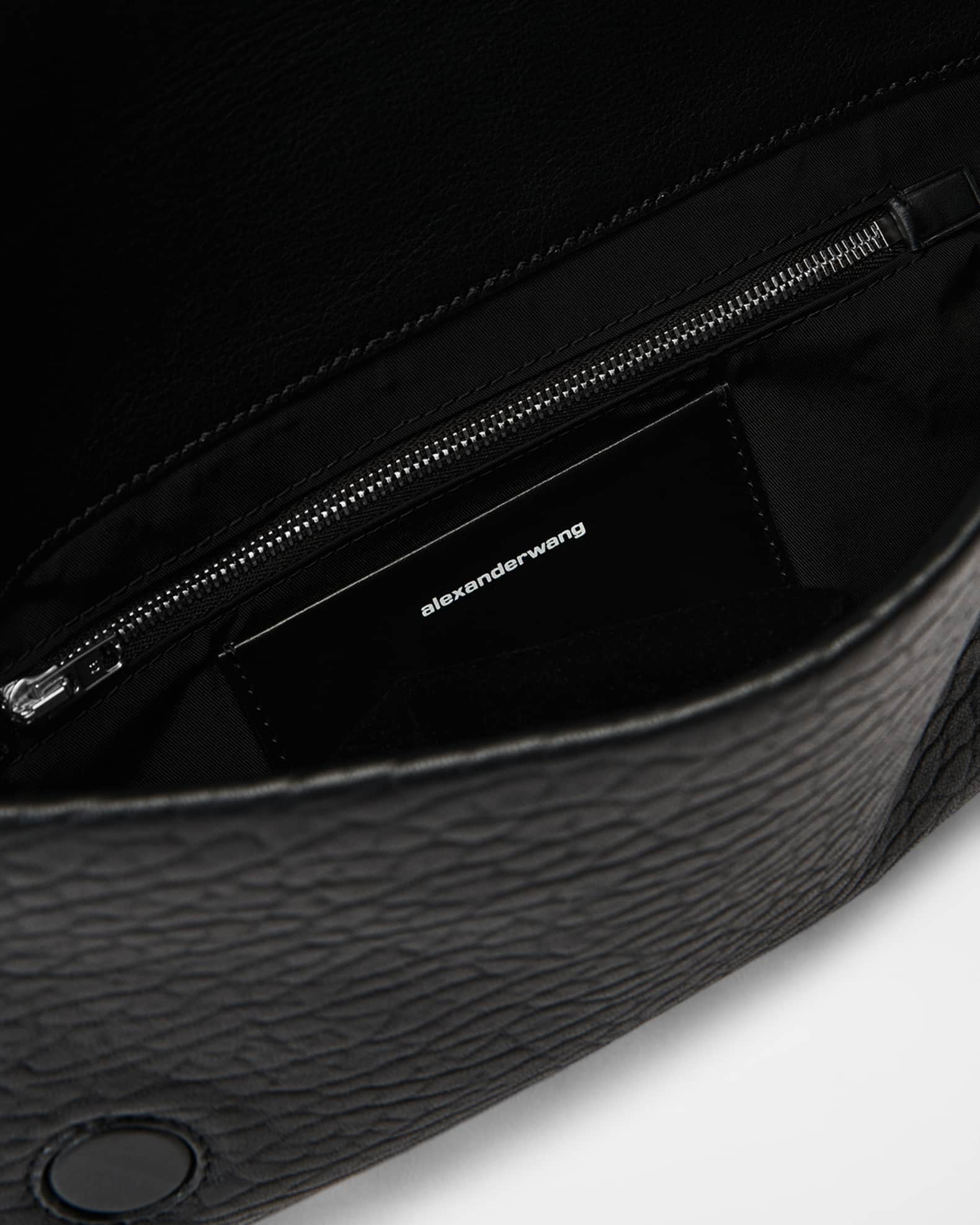 Alexander Wang Roz Flap Studded Leather Shoulder Bag