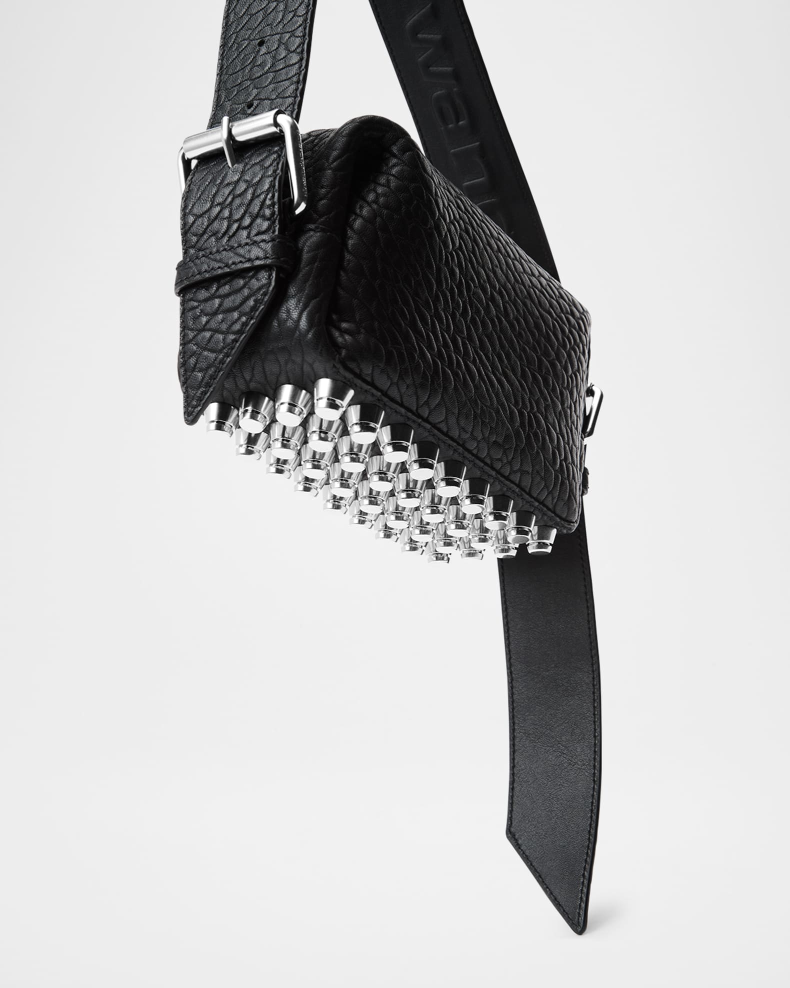 Alexander Wang Ricco Small Studded Leather Shoulder Bag