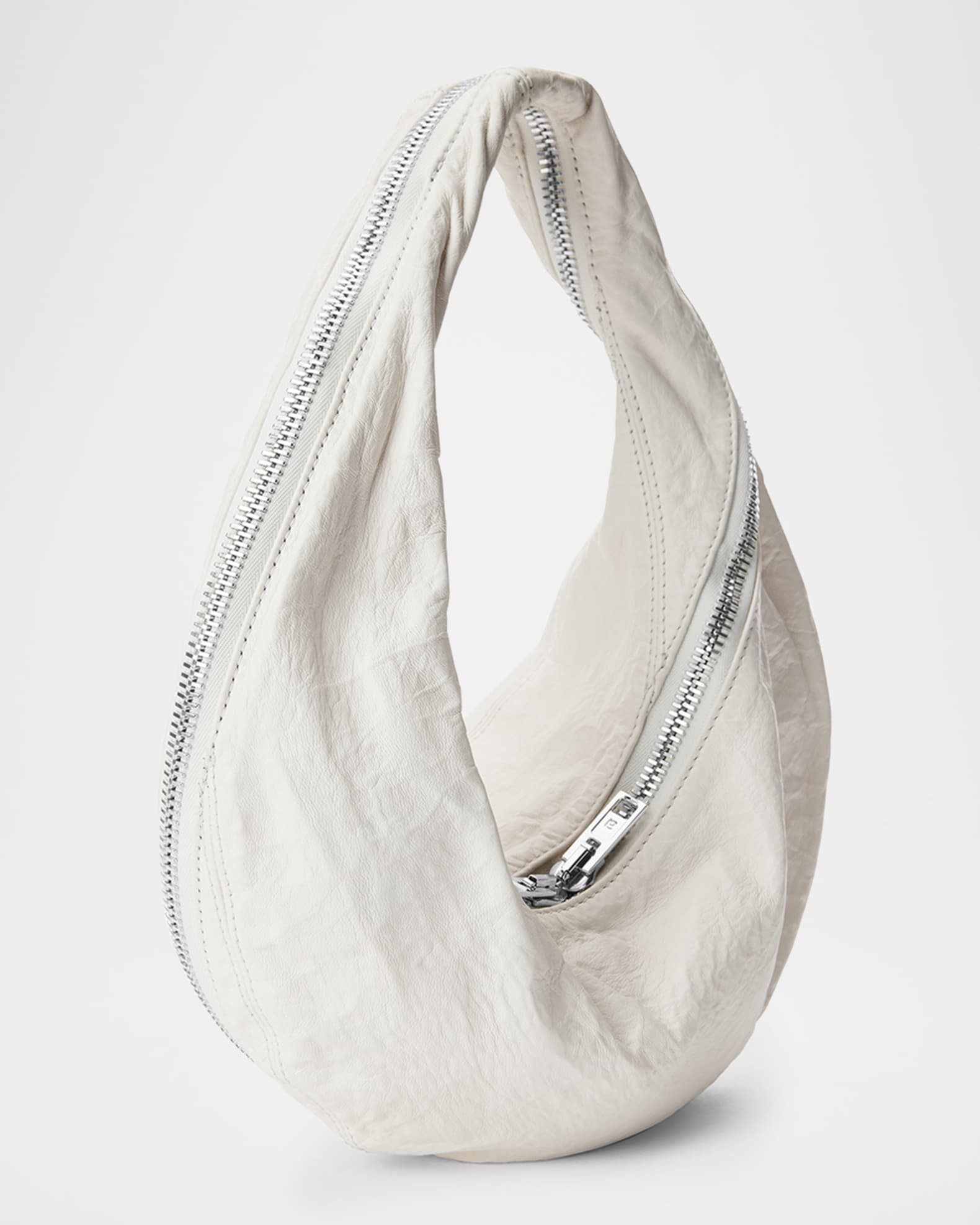 Alexander Wang Twyst Zip Leather Top-Handle Bag | Neiman Marcus