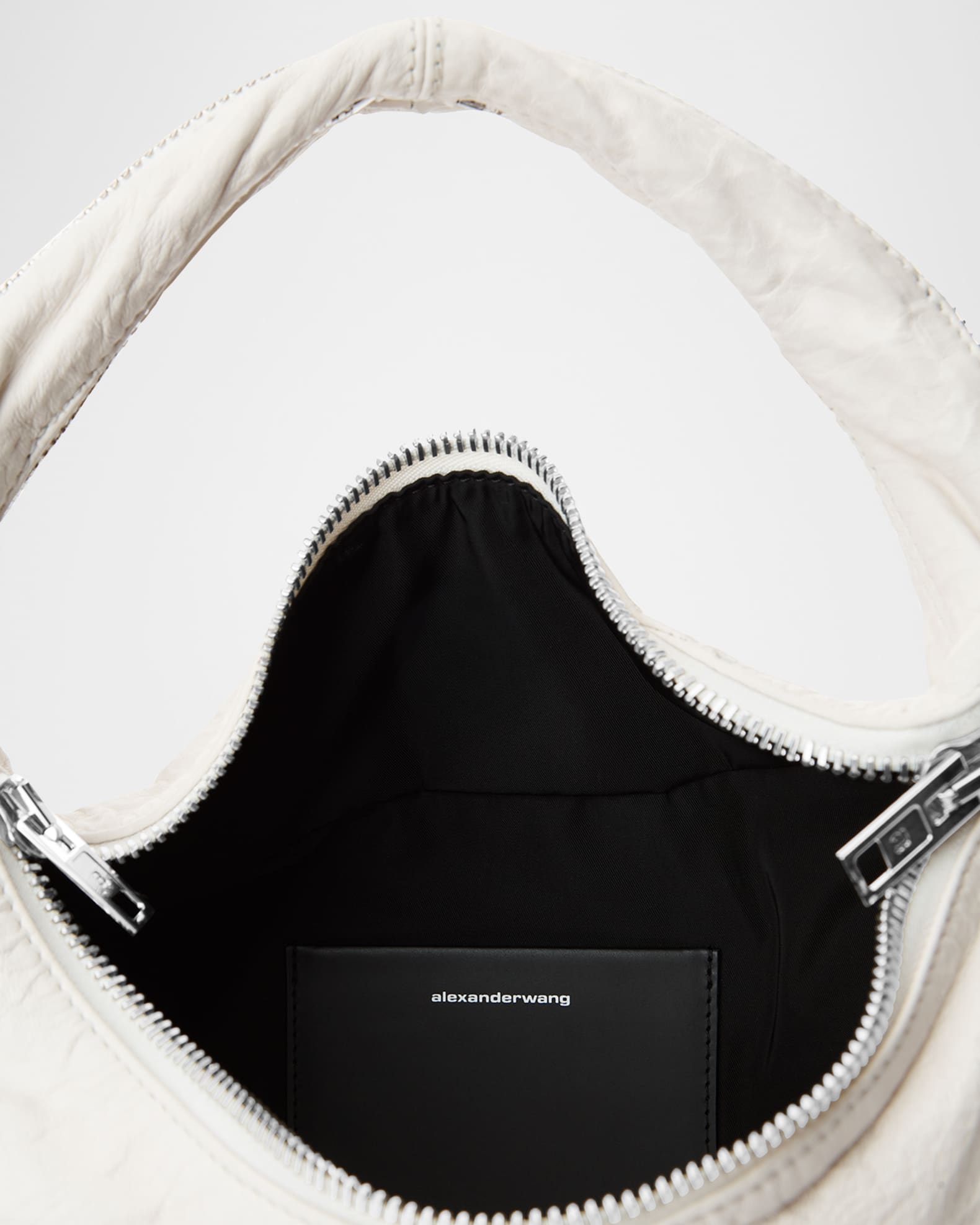 Alexander Wang Twyst Zip Leather Top-Handle Bag | Neiman Marcus
