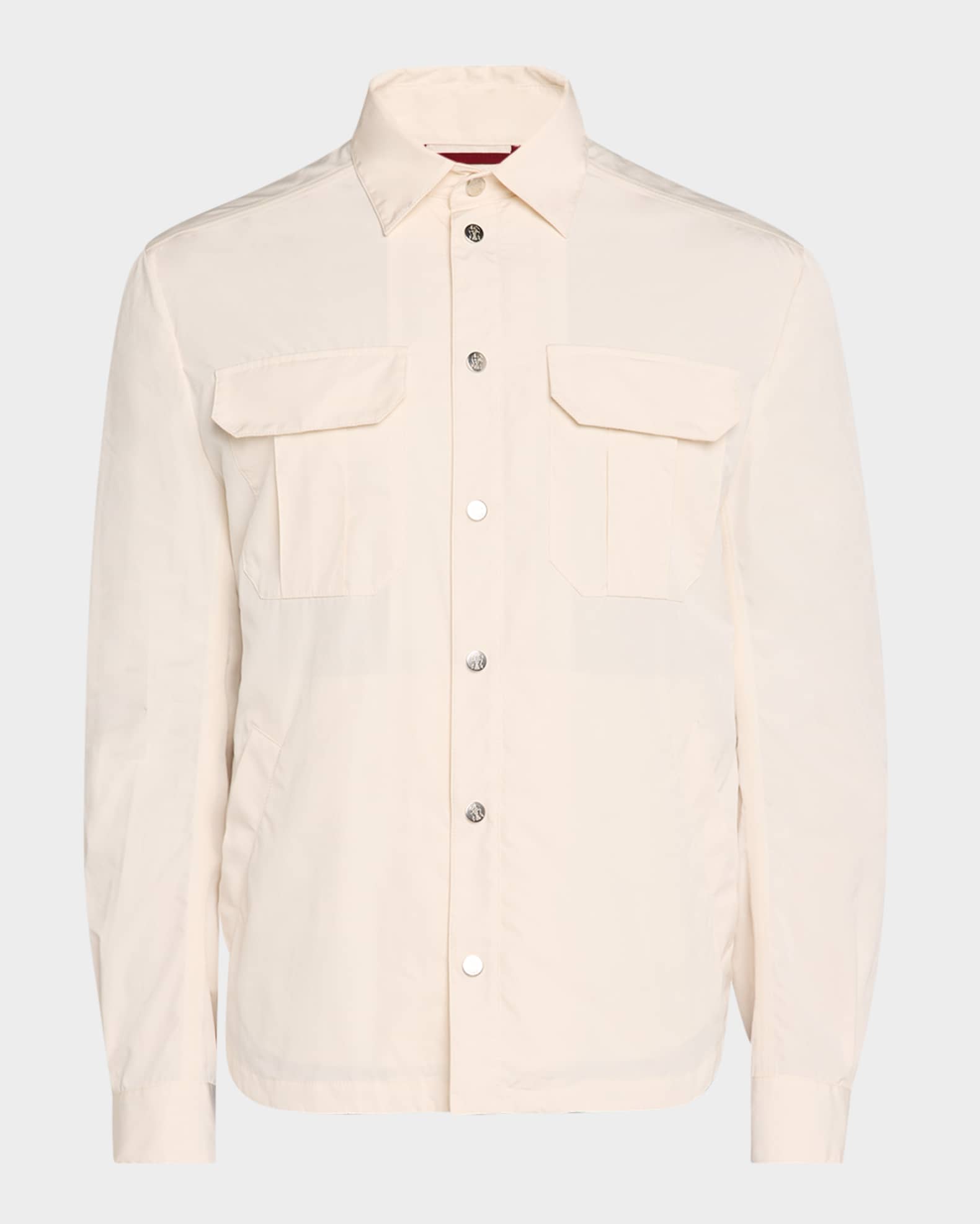 Men's Full-Zip Shirt Jacket