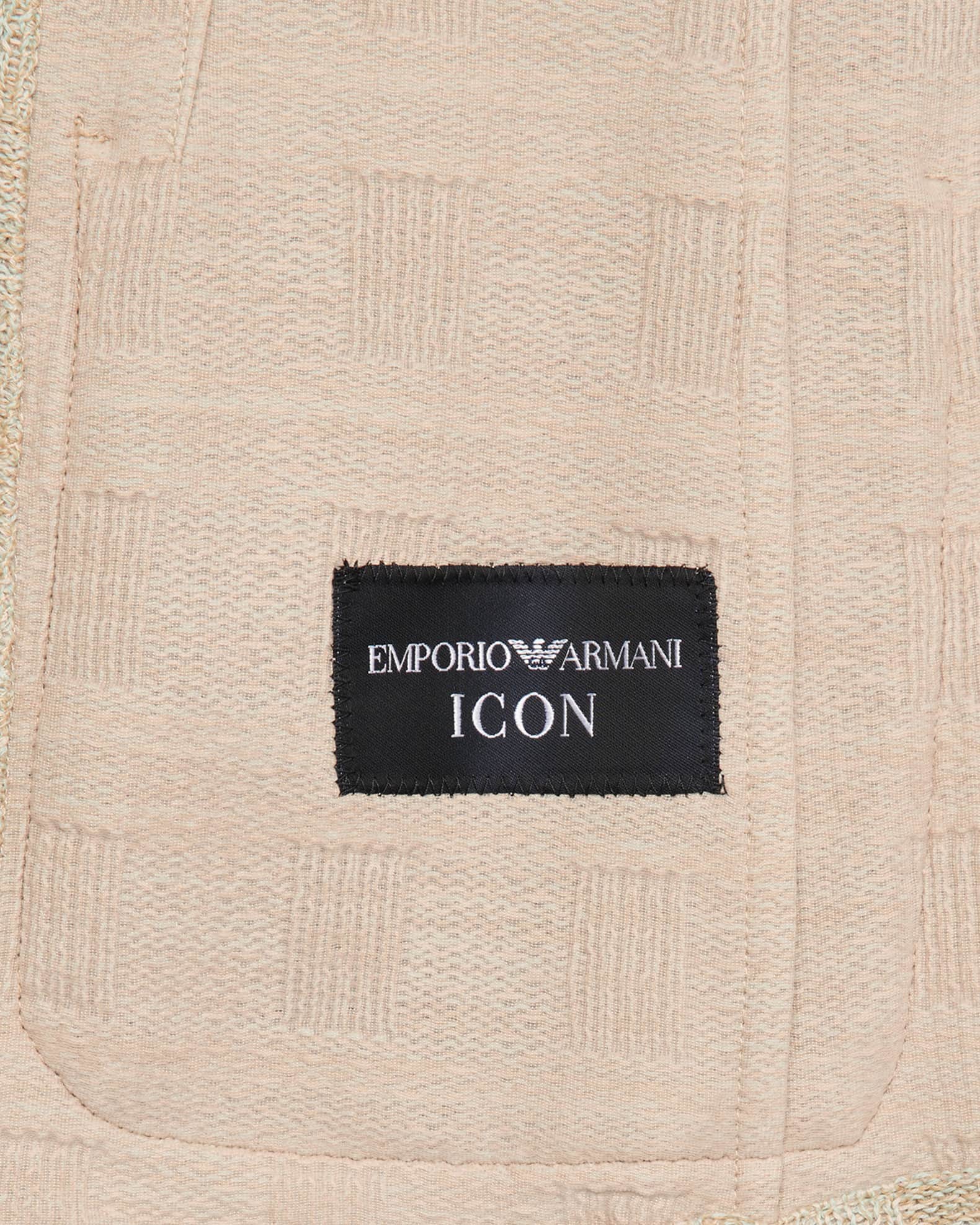 Emporio Armani Men's Cotton Knit Textured Sport Coat