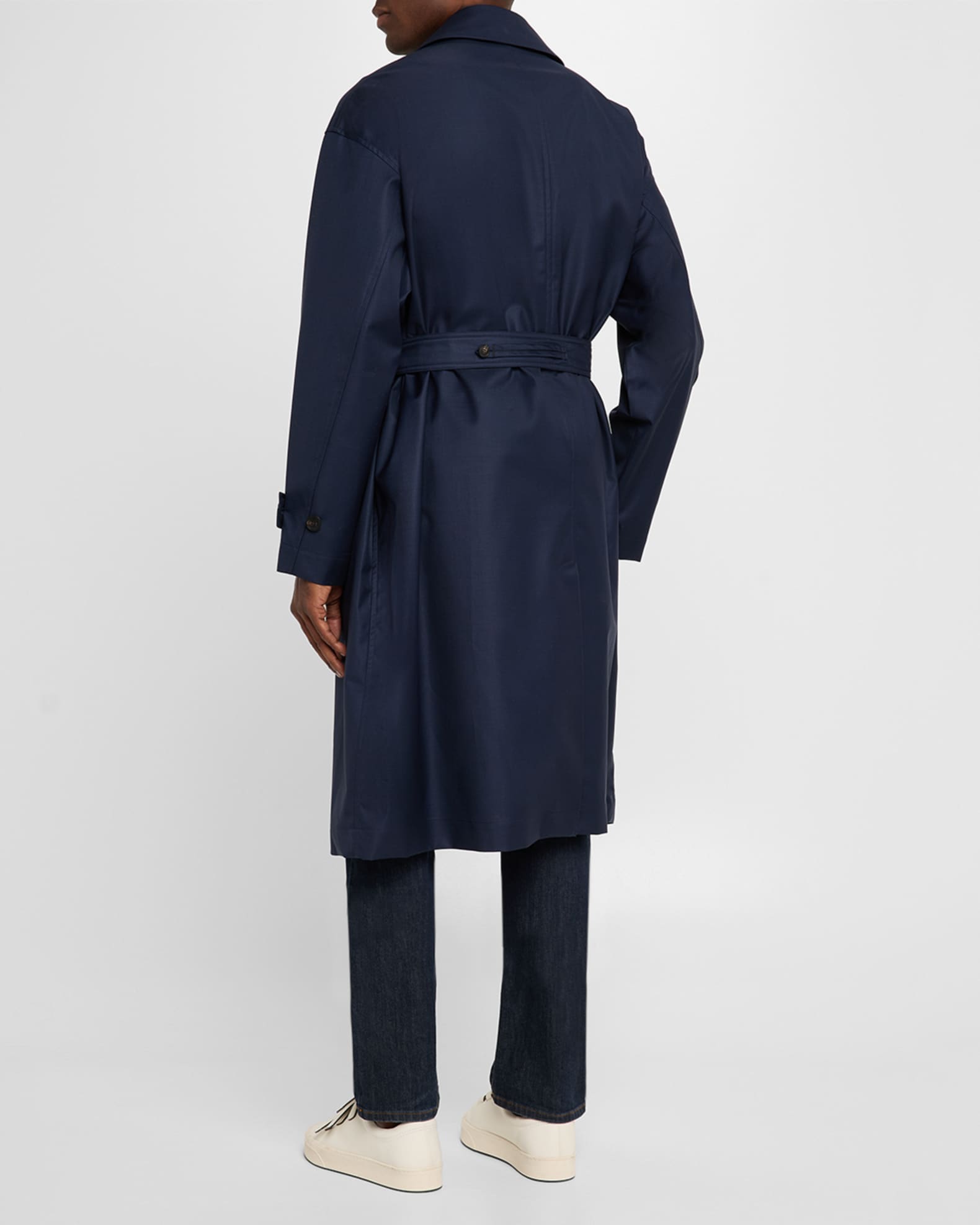 ジャケット・アウター special emporio Armani long coat Giorgio Armani Long Wool Zip-Up Jacket | Saks Fifth Avenue