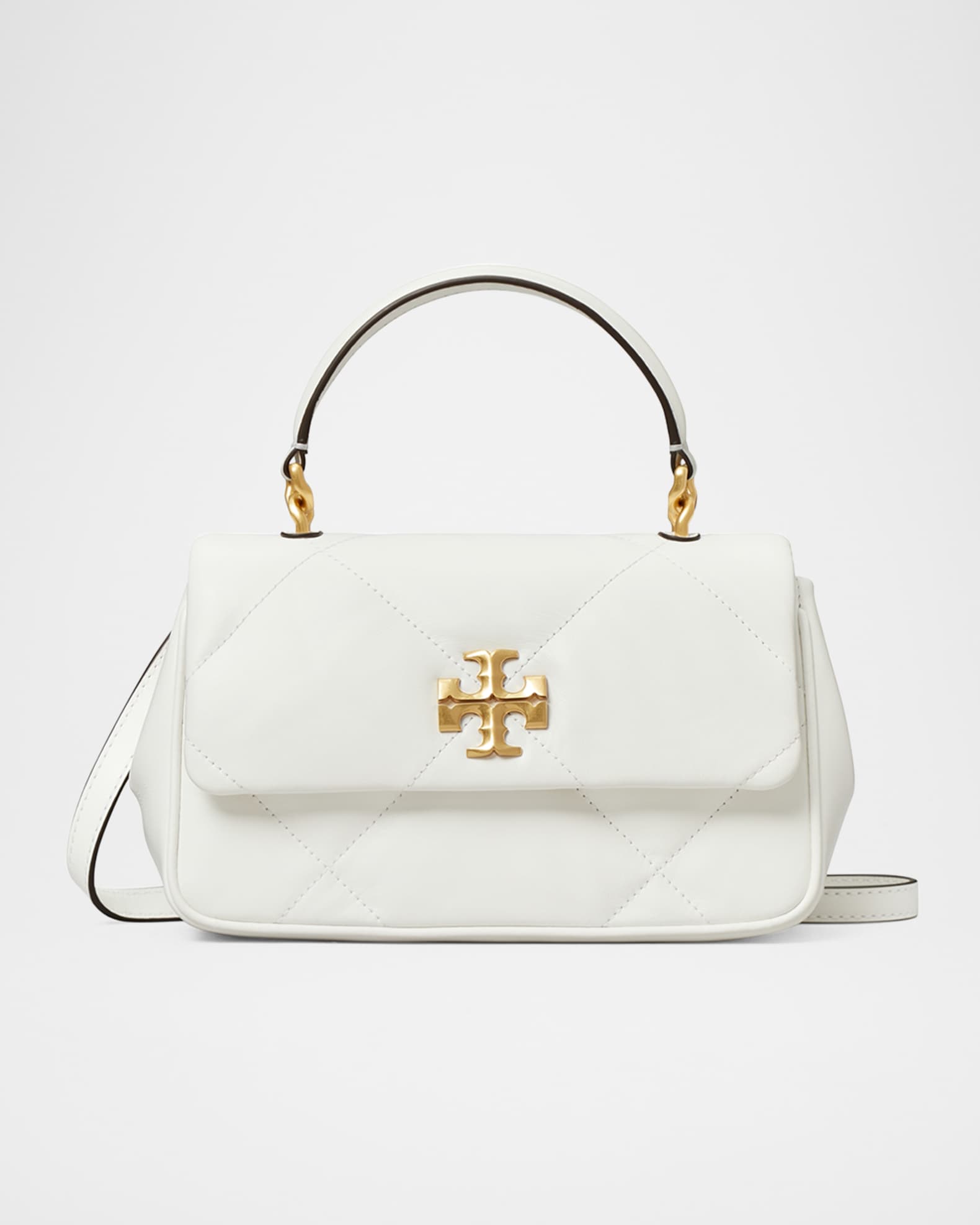 Petite Flap Quilted Leather Crossbody Bag