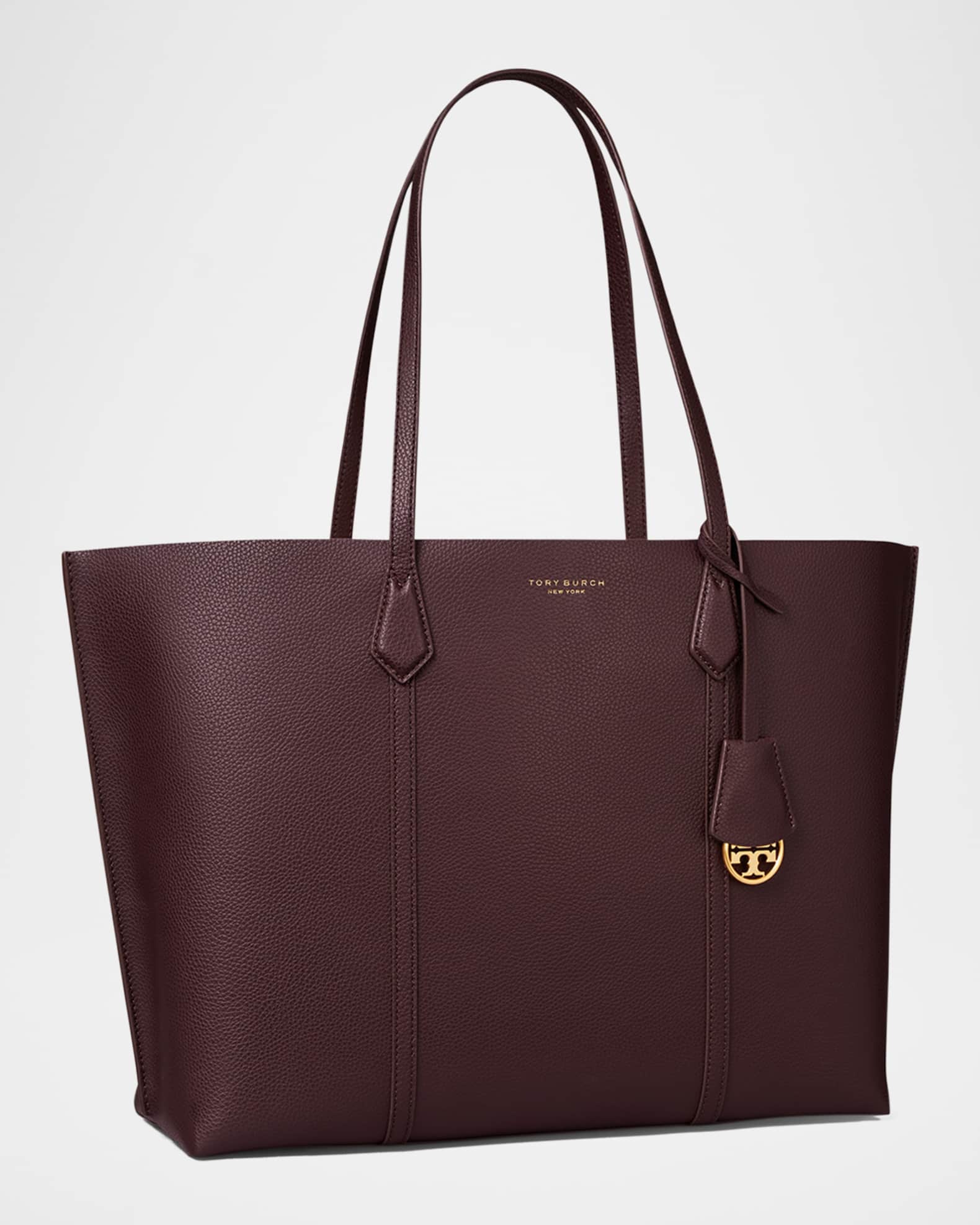 Tory Burch Perry Triple Compartment Leather Tote Neiman Marcus