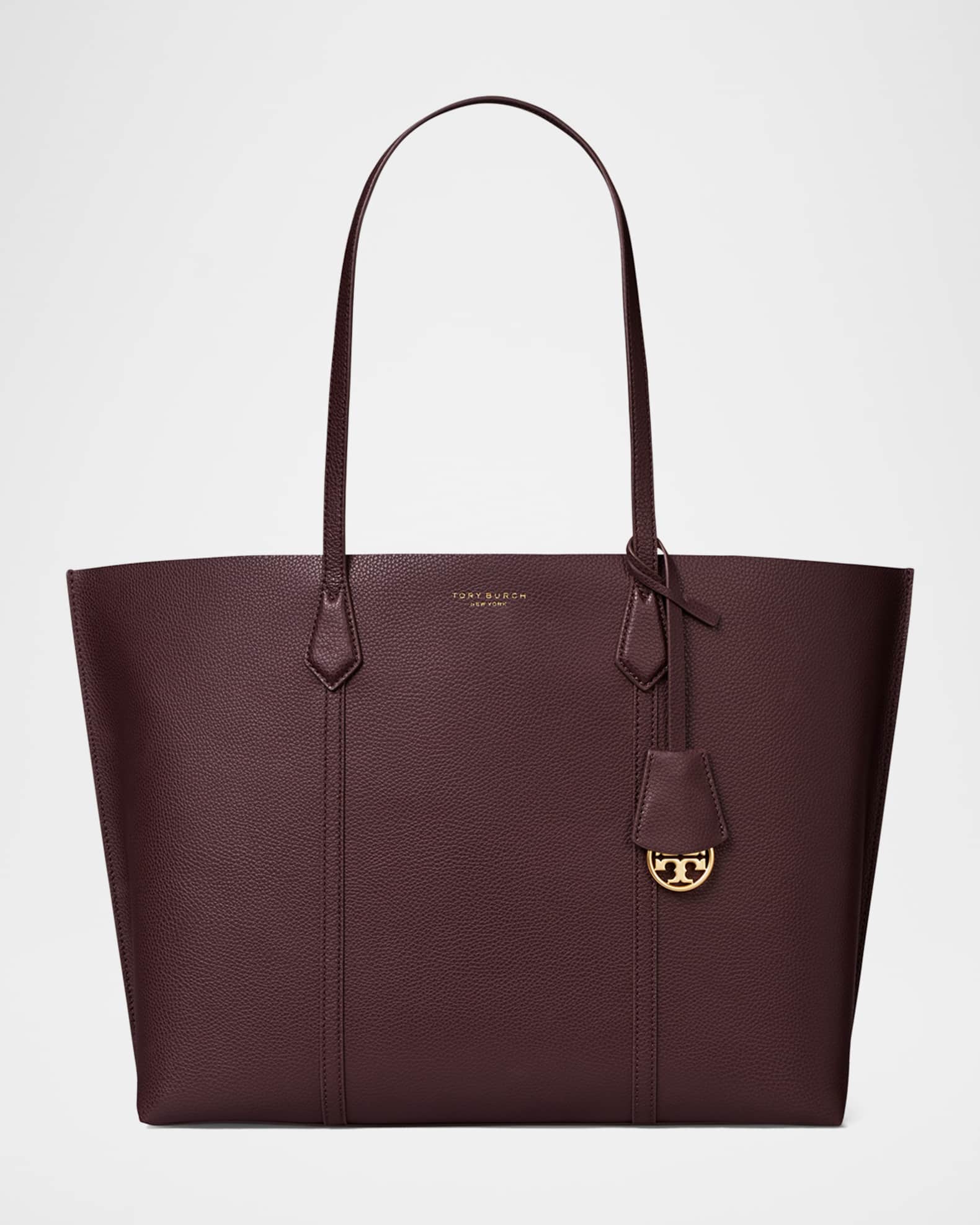 Tory Burch Perry Triple Compartment Leather Tote Neiman Marcus
