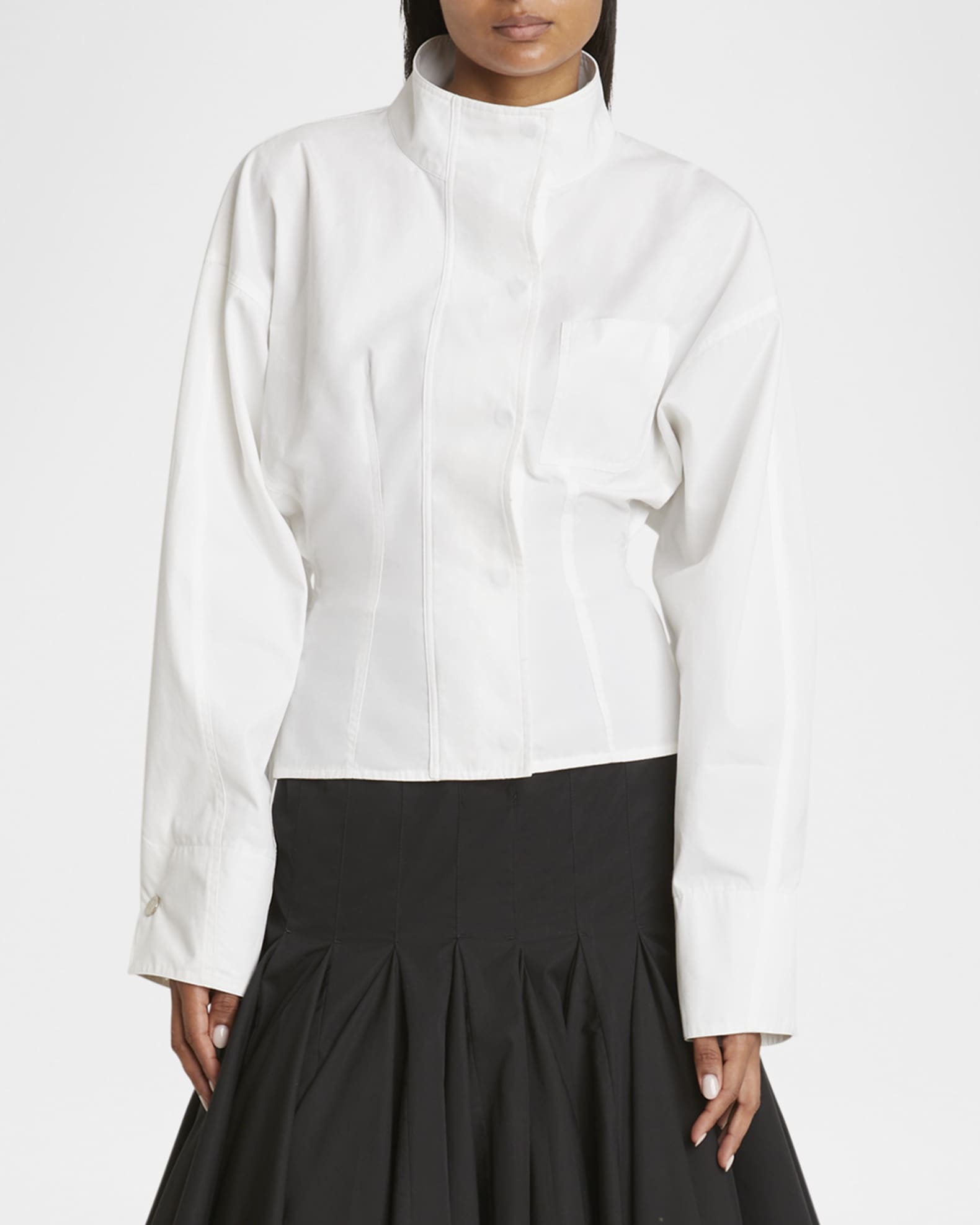 Ciro Turtleneck Slim Shirt 1