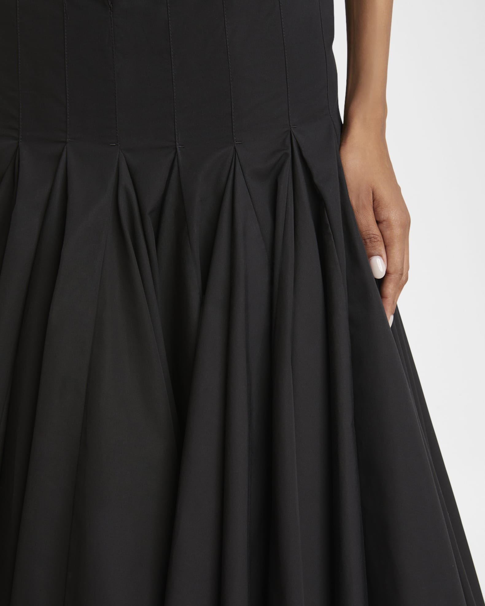 Jacquemus La Jupe Agave プリーツポプリン ミディスカート La jupe agave pleated poplin midi skirt - Jacquemus - Women
