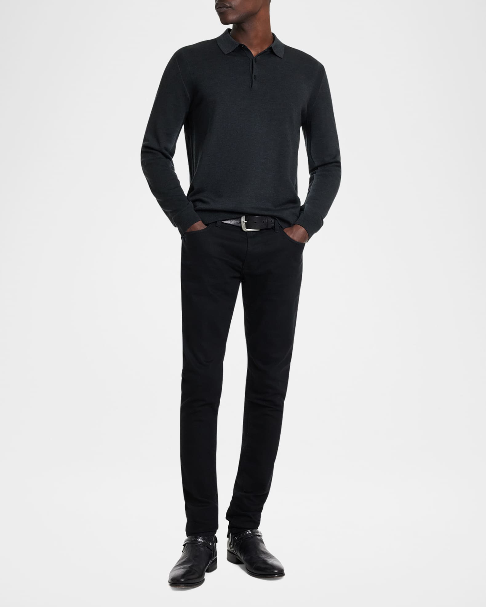 Men's Gustave Magic Wash Polo Sweater 1