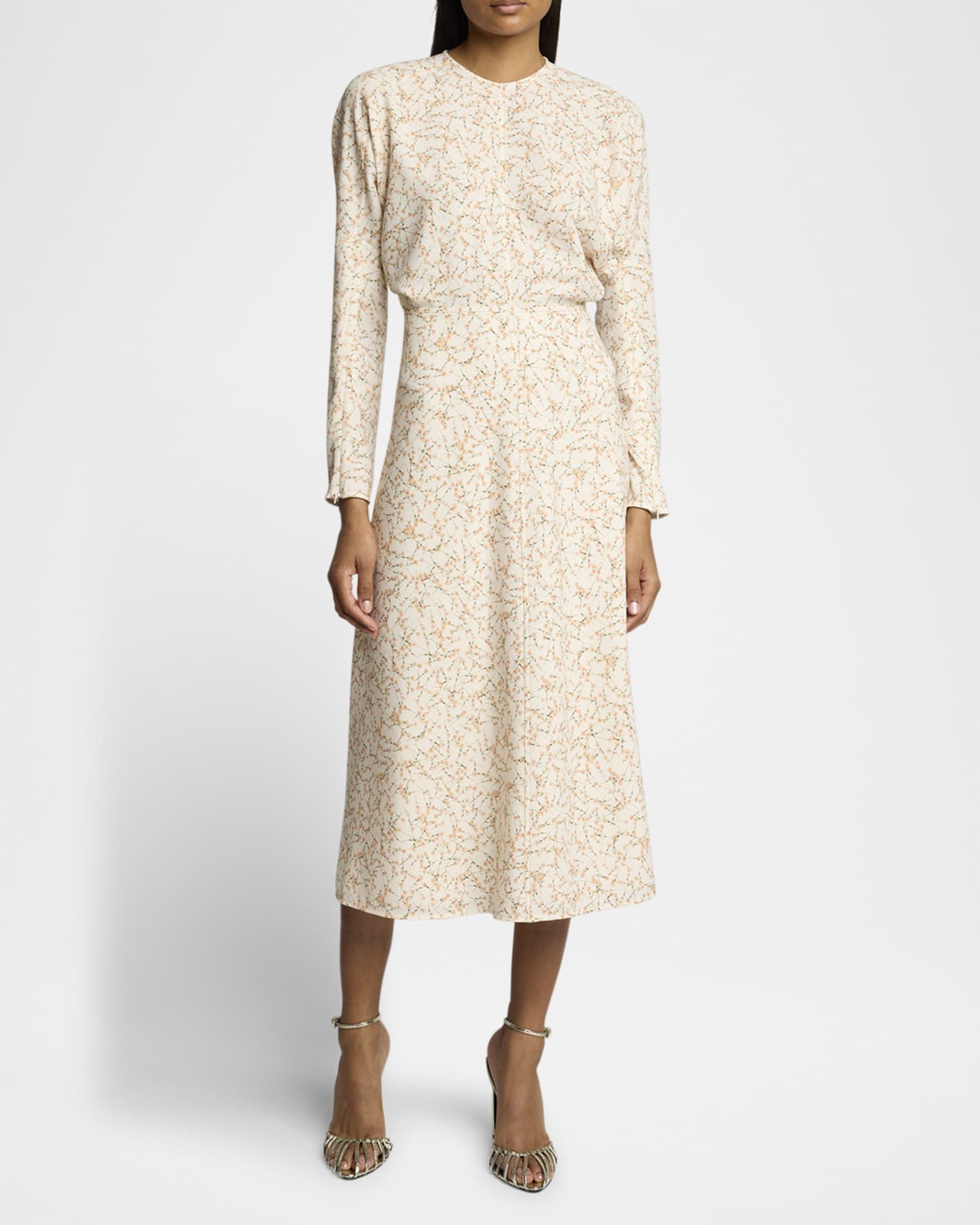Victoria beckham floral dress cheap