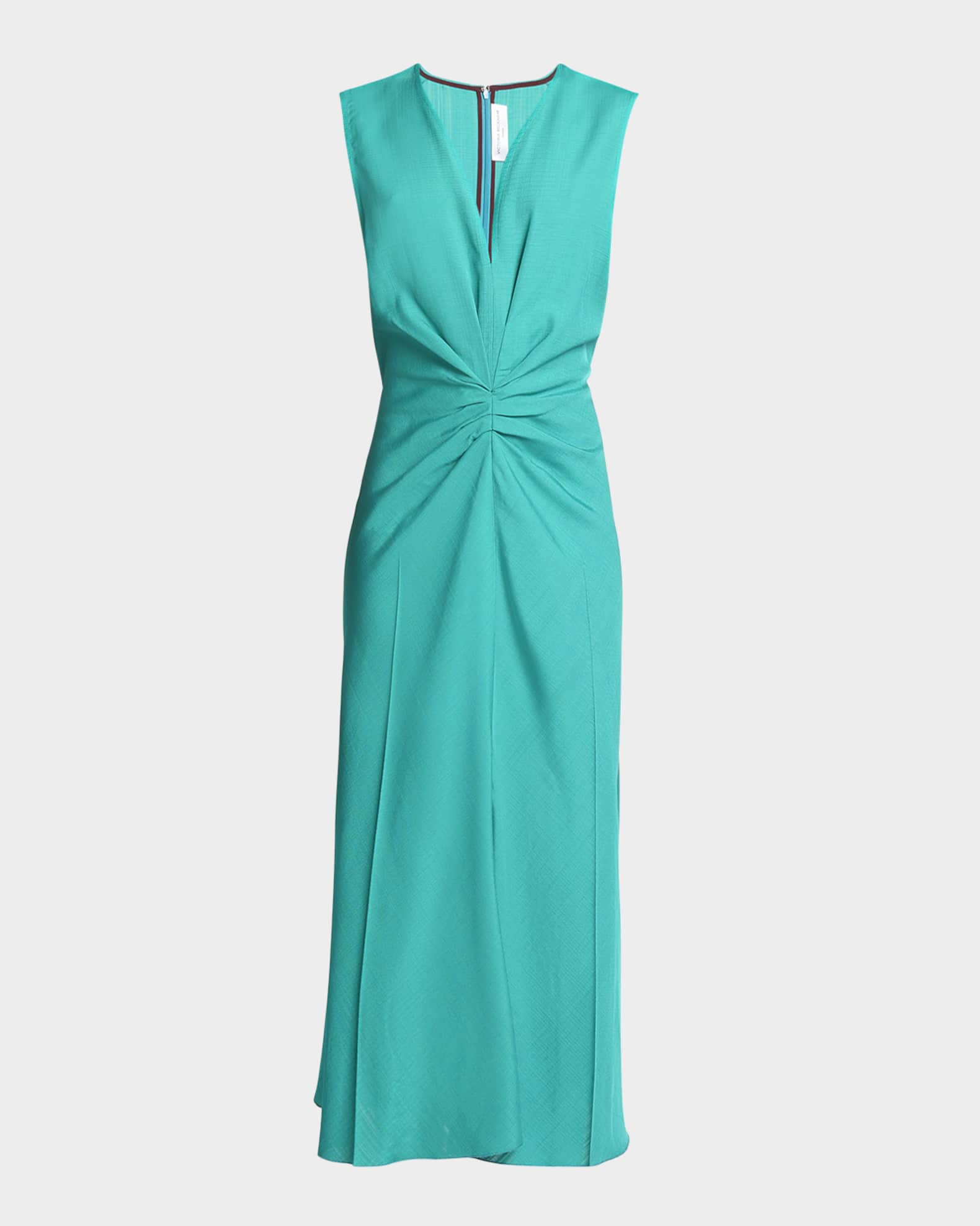 Victoria Beckham Gathered Waist Mini Dress