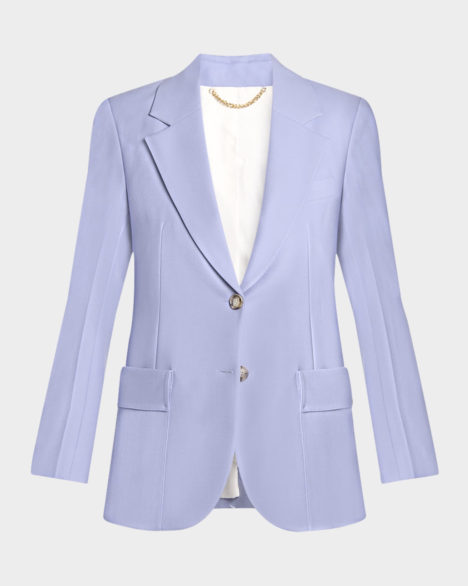 Victoria Beckham Wool Patch Pocket Jacket | Neiman Marcus
