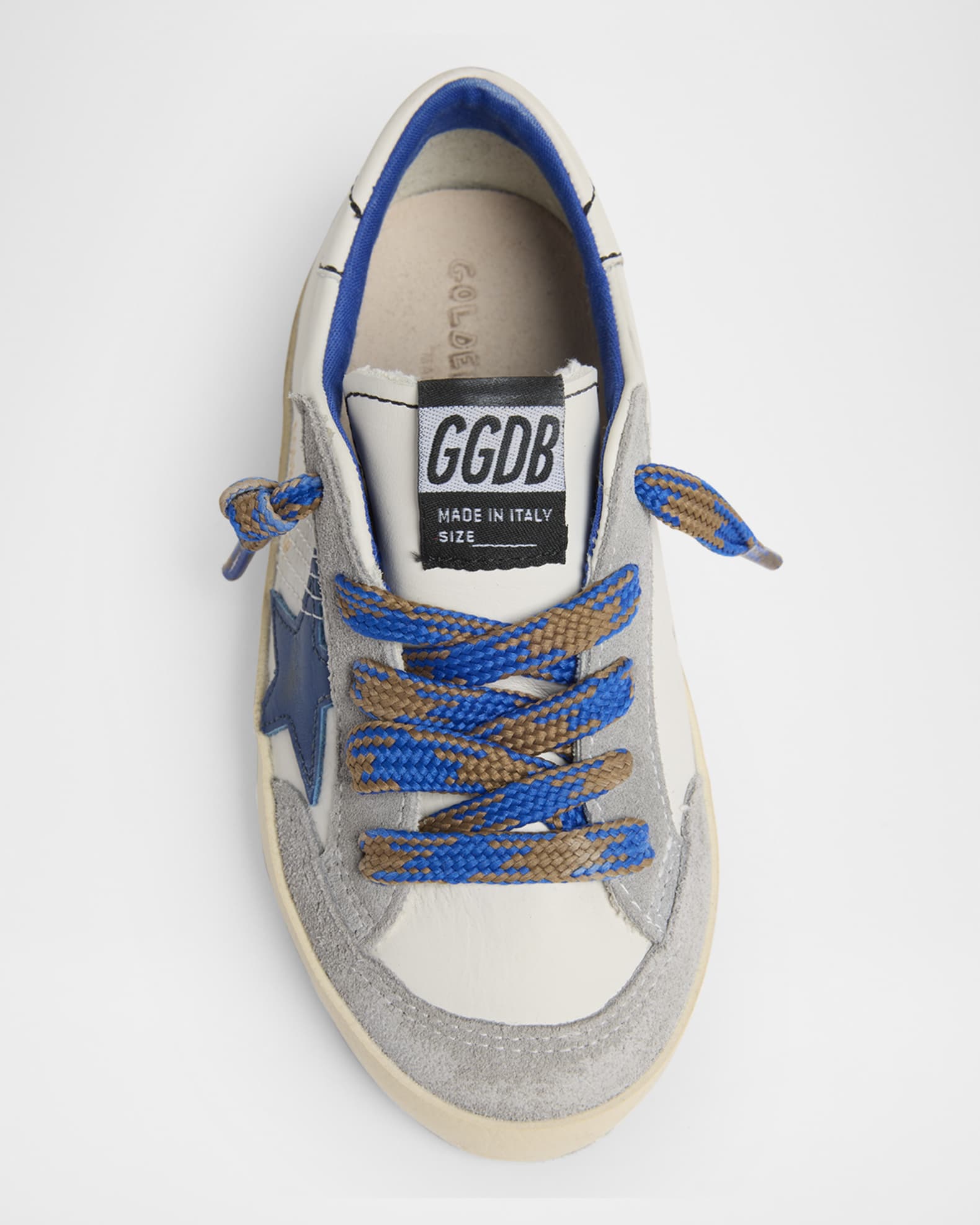 Golden Goose Boy's Boy's Super Star Young Leather and Suede