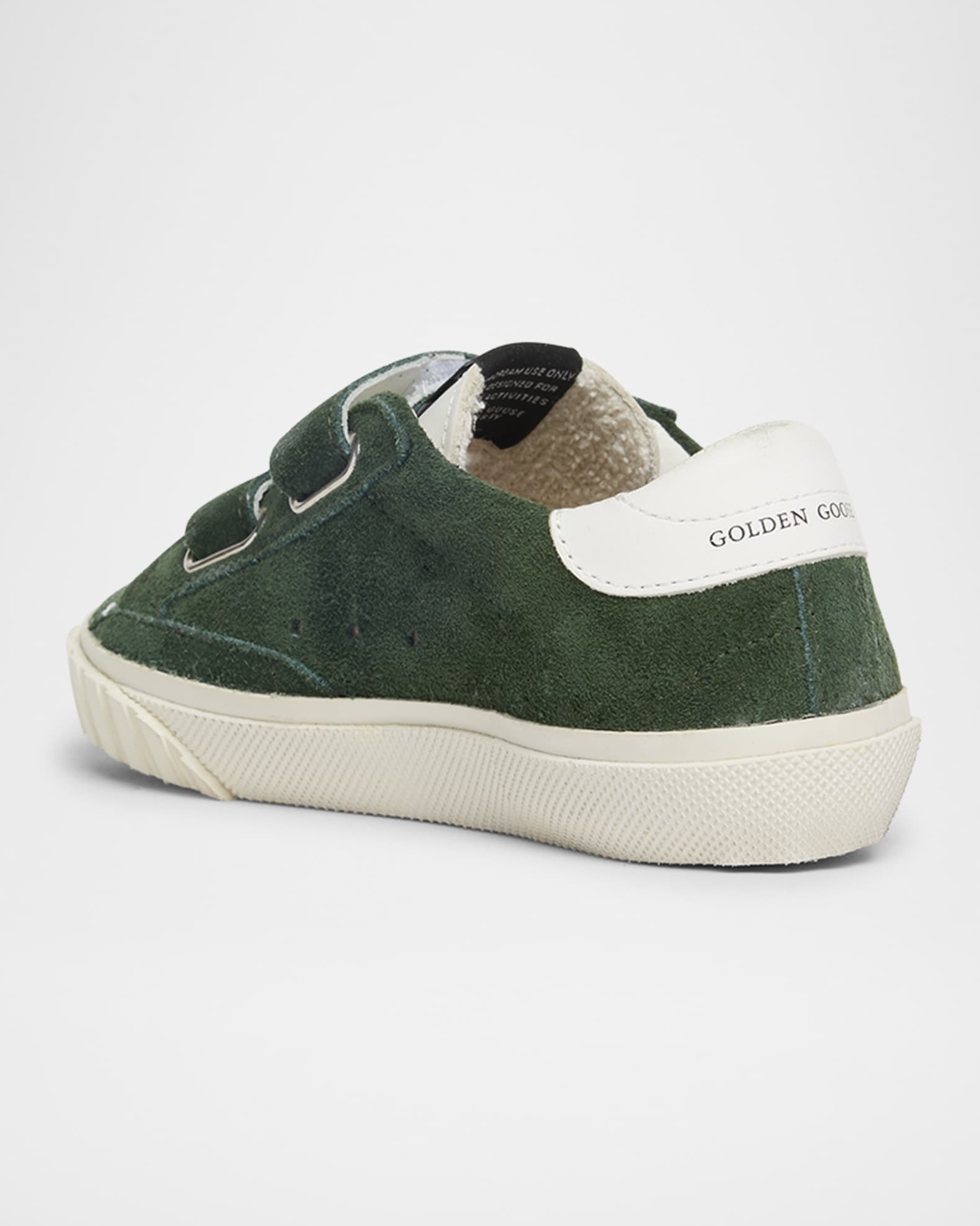 Boy's Old School Suede Double Foxing Sneakers 1