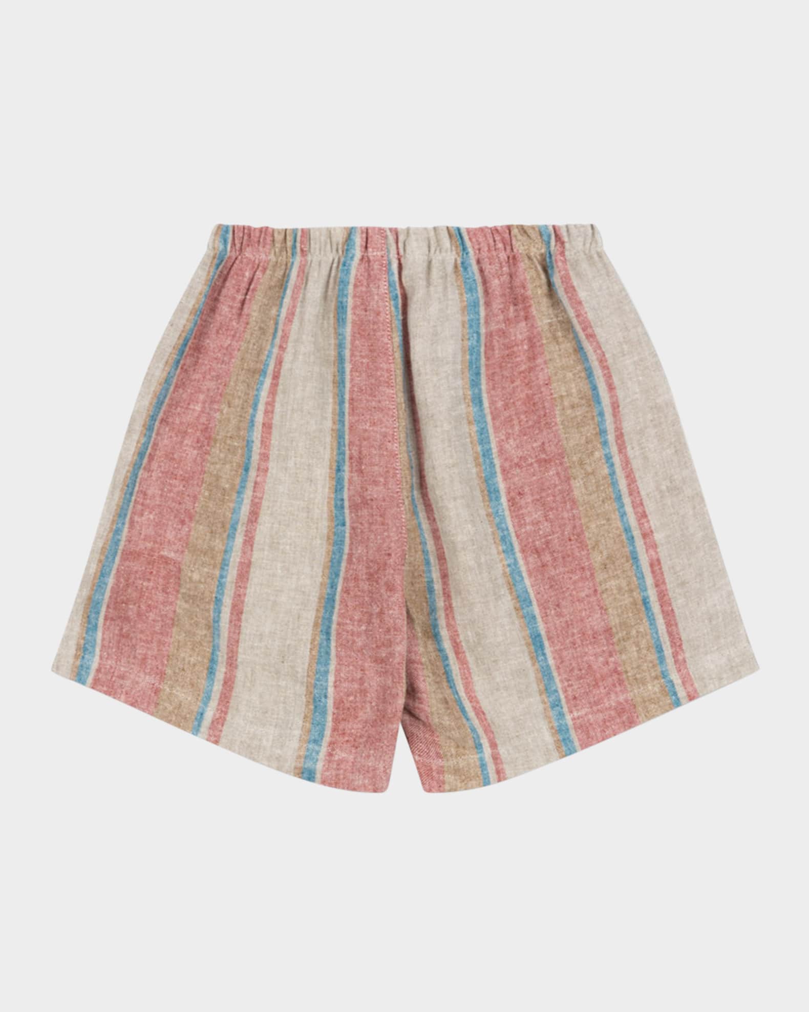 Boy's Venice Stripe Shorts, Size 9M-6 1
