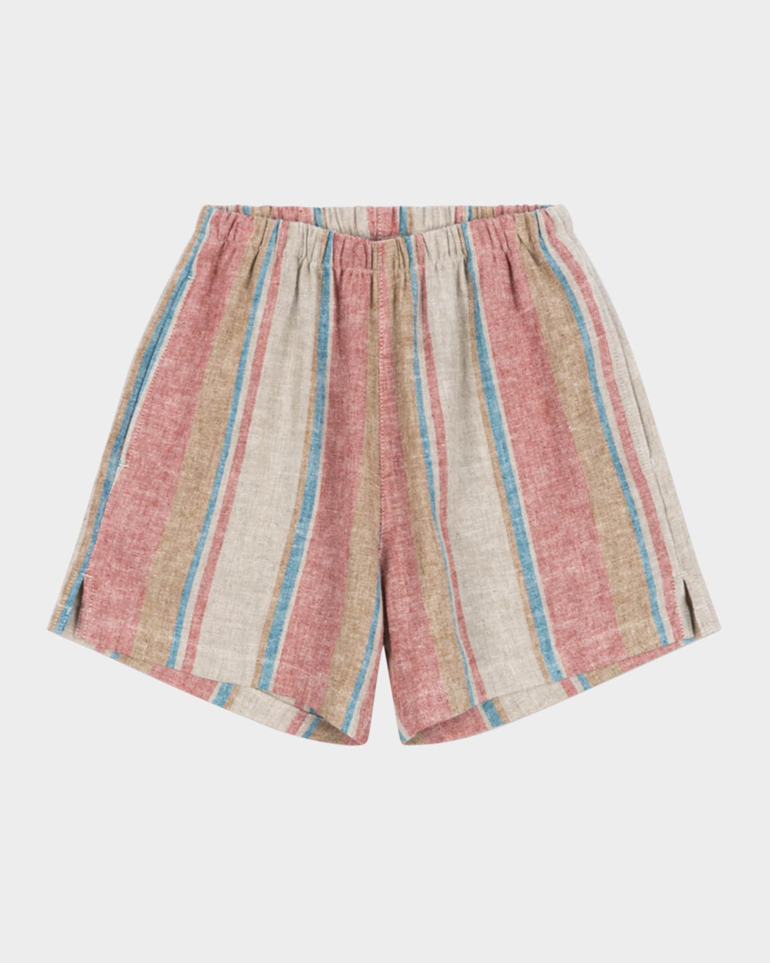 Boy's Venice Stripe Shorts, Size 9M-6 0