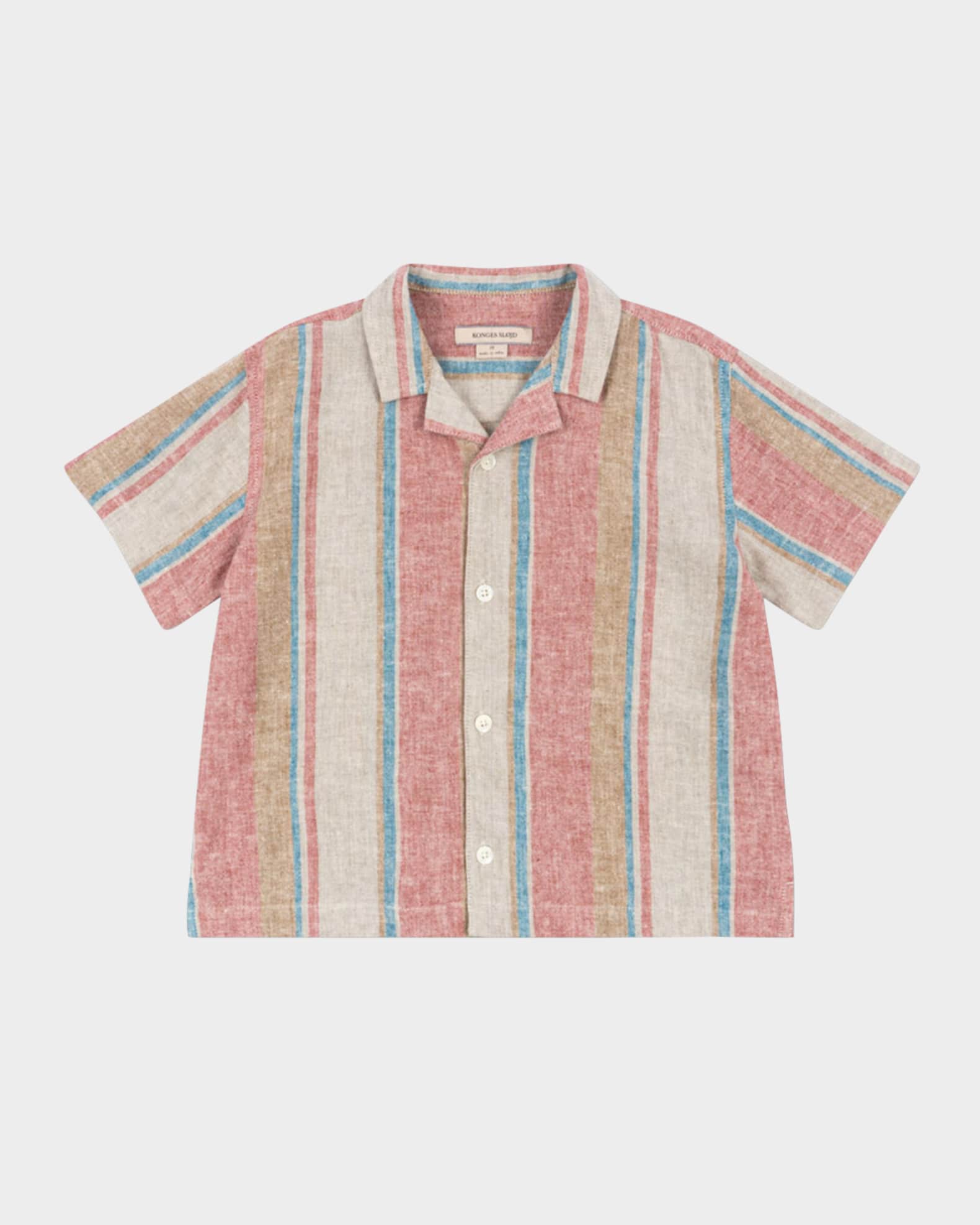 Boy's Venice Stripe Button Down Shirt, Size 9M-6 0