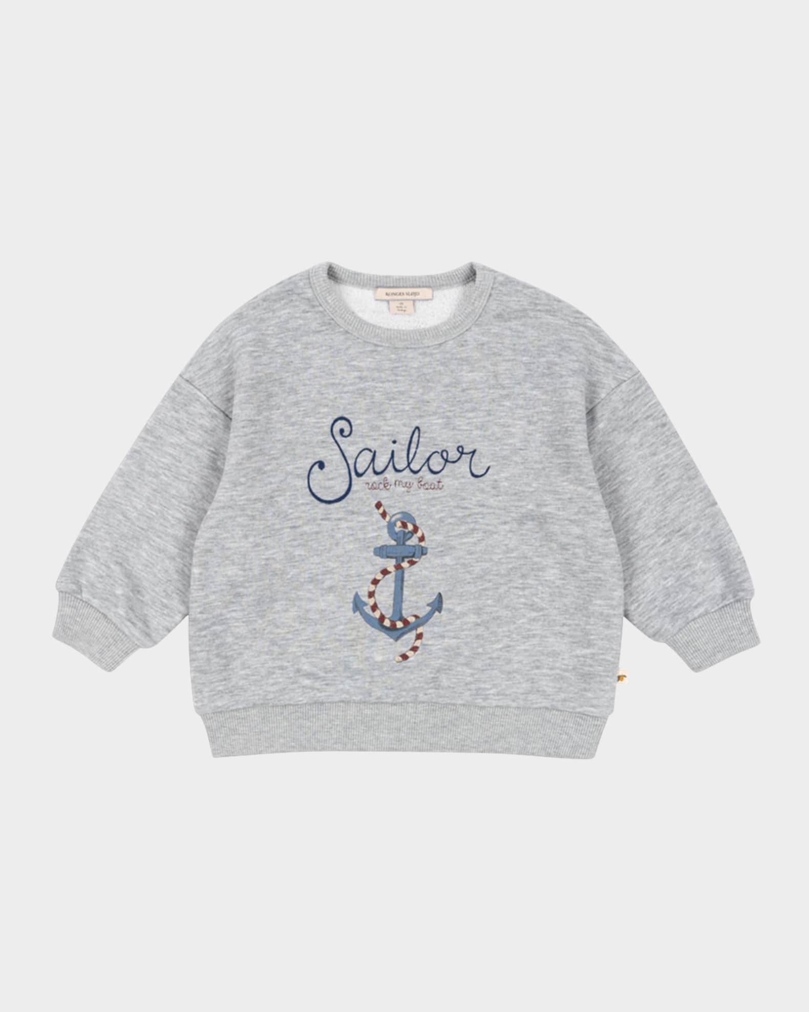 Boy's Lou Sailor Sweatshirt, Size 9M-10 0