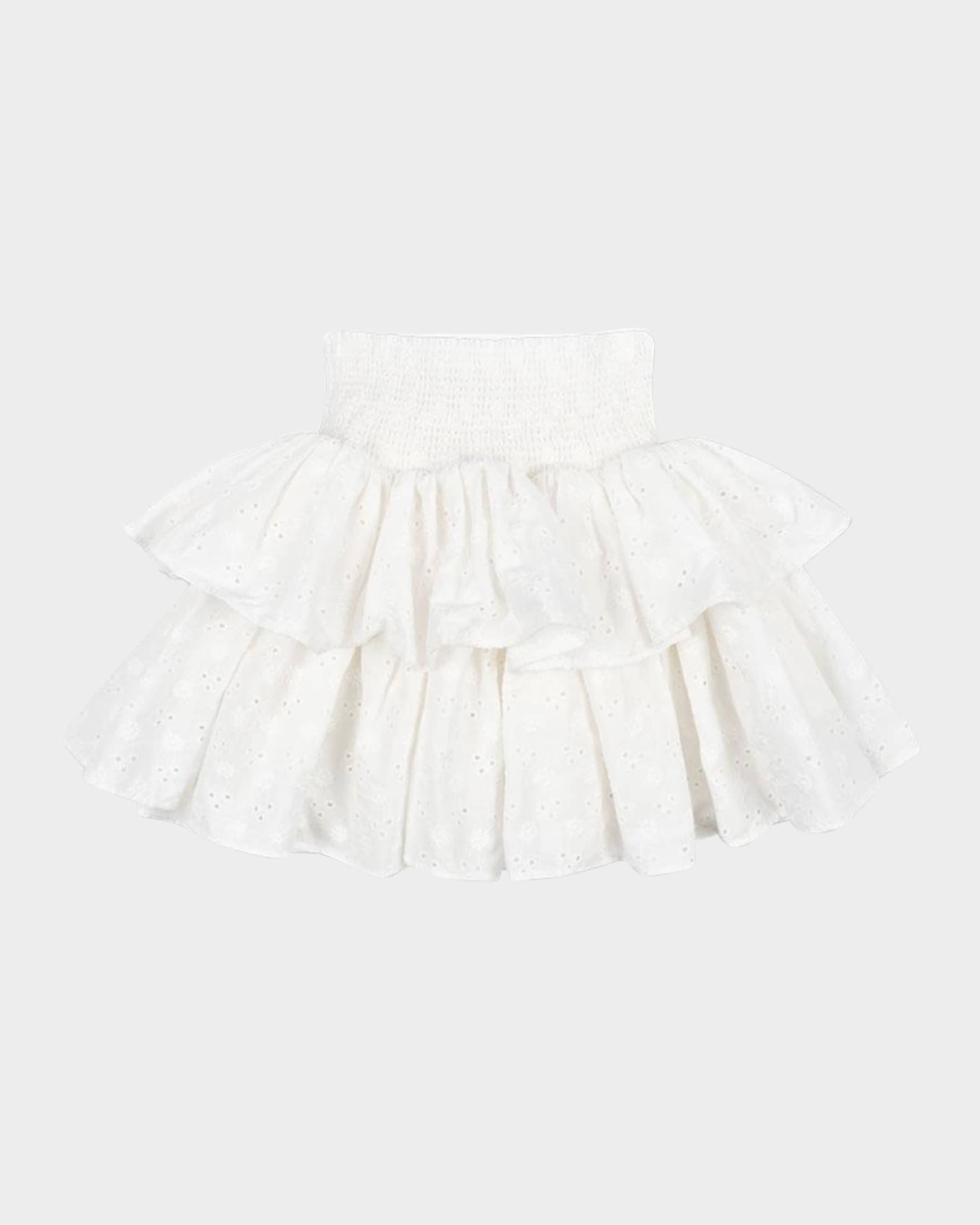 Lacey Smock Tiered Skirt, Size 9M-10 0