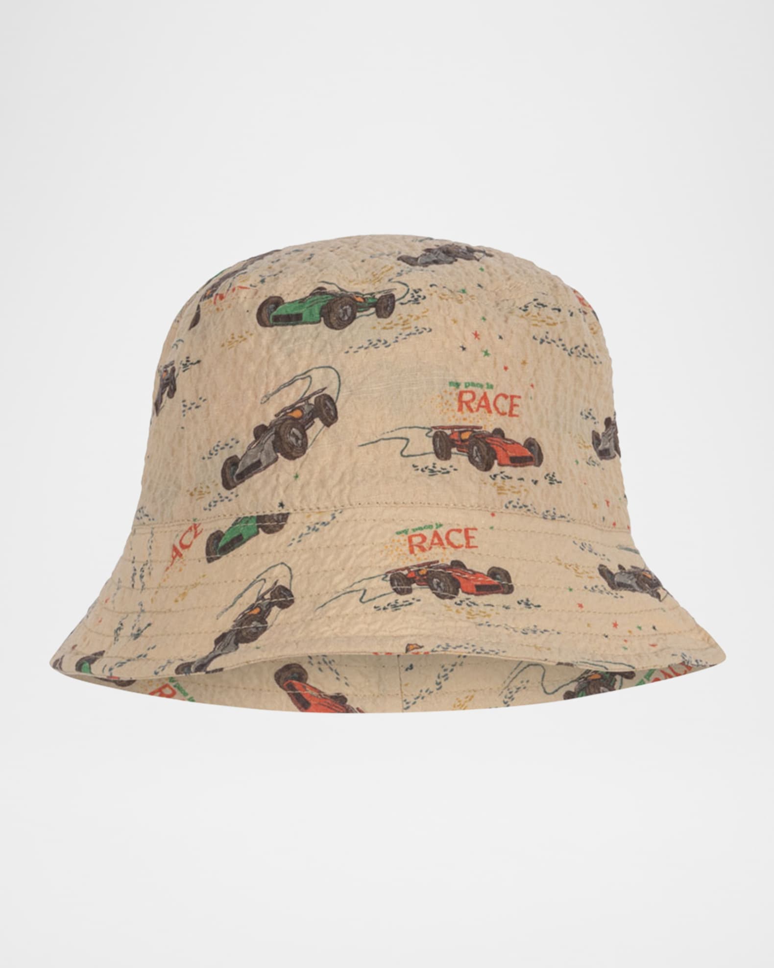 Boy's Elliot Race Car Bucket Hat, Size 12M-8 1