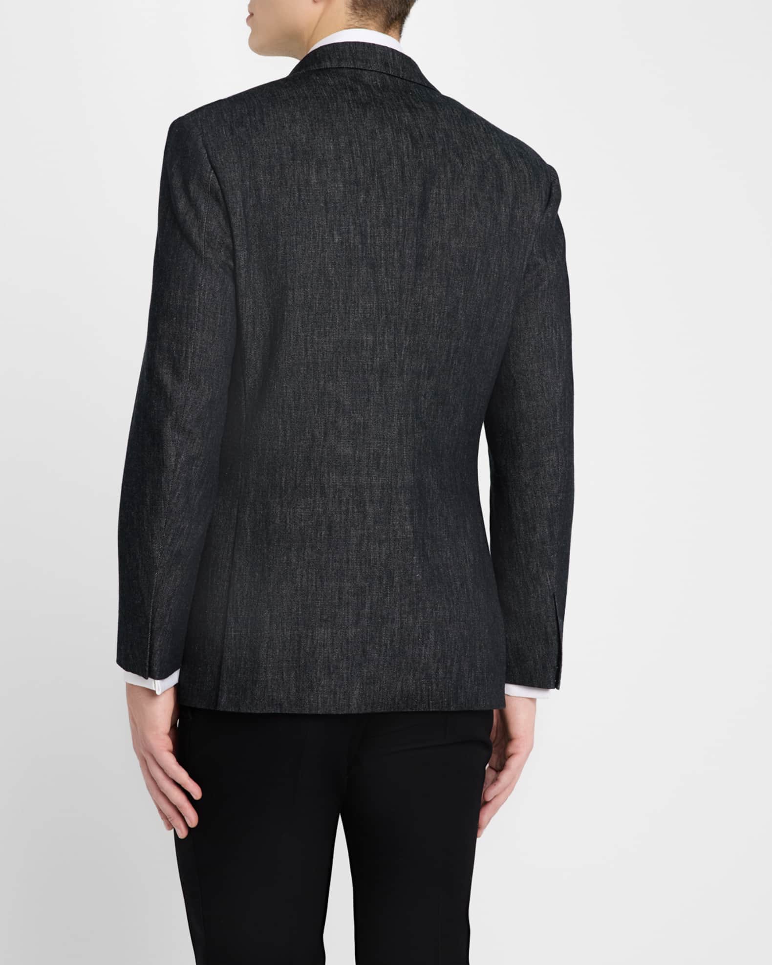 ボトムスその他 Brunello Cucinelli Double-Breasted Blazer With Adjustable Uconstructed blazer for Man in Beige | Brunello Cucinelli
