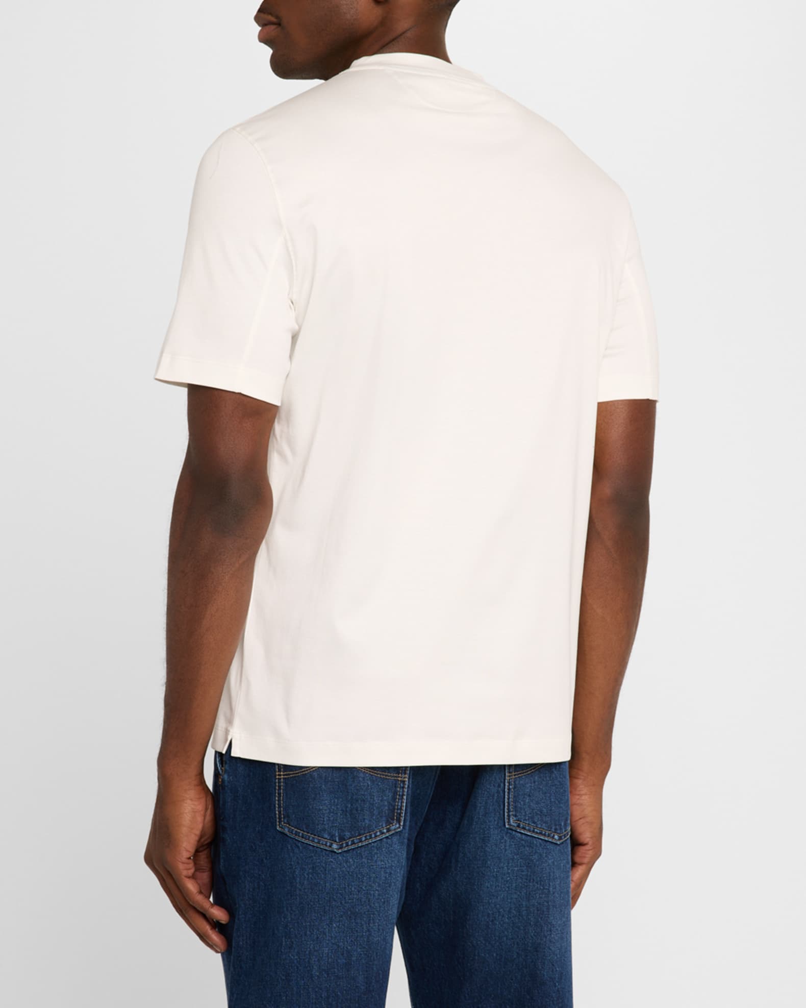 Men's Crewneck T-Shirt with Logo