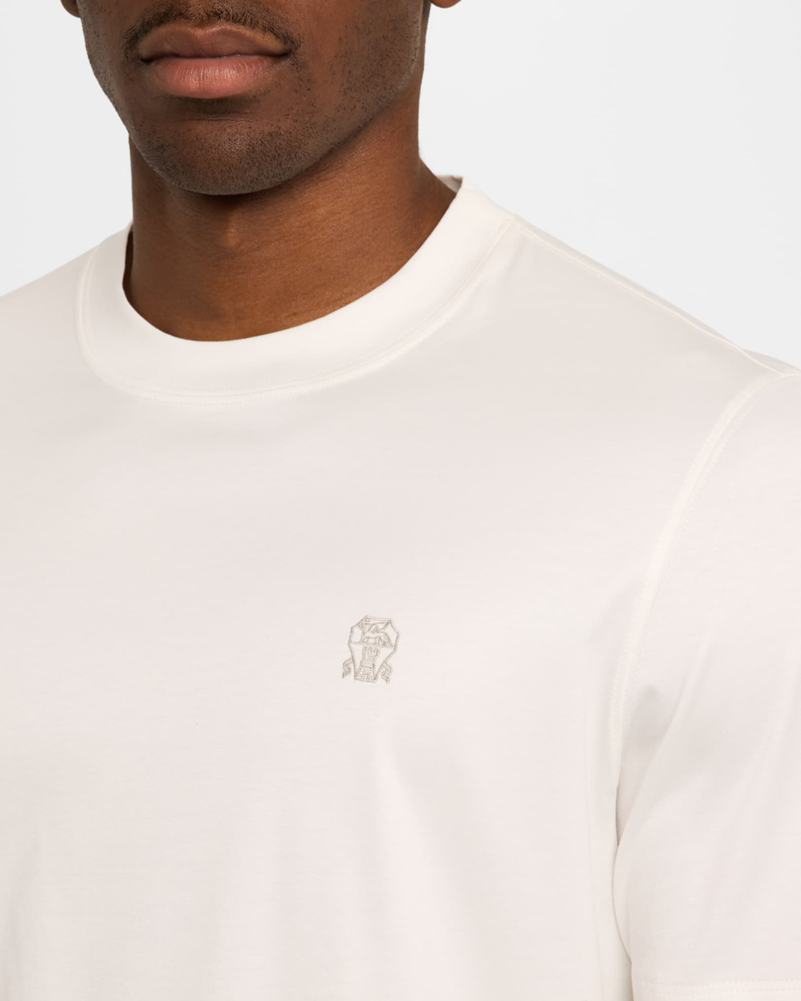 Men's Crewneck T-Shirt with Logo