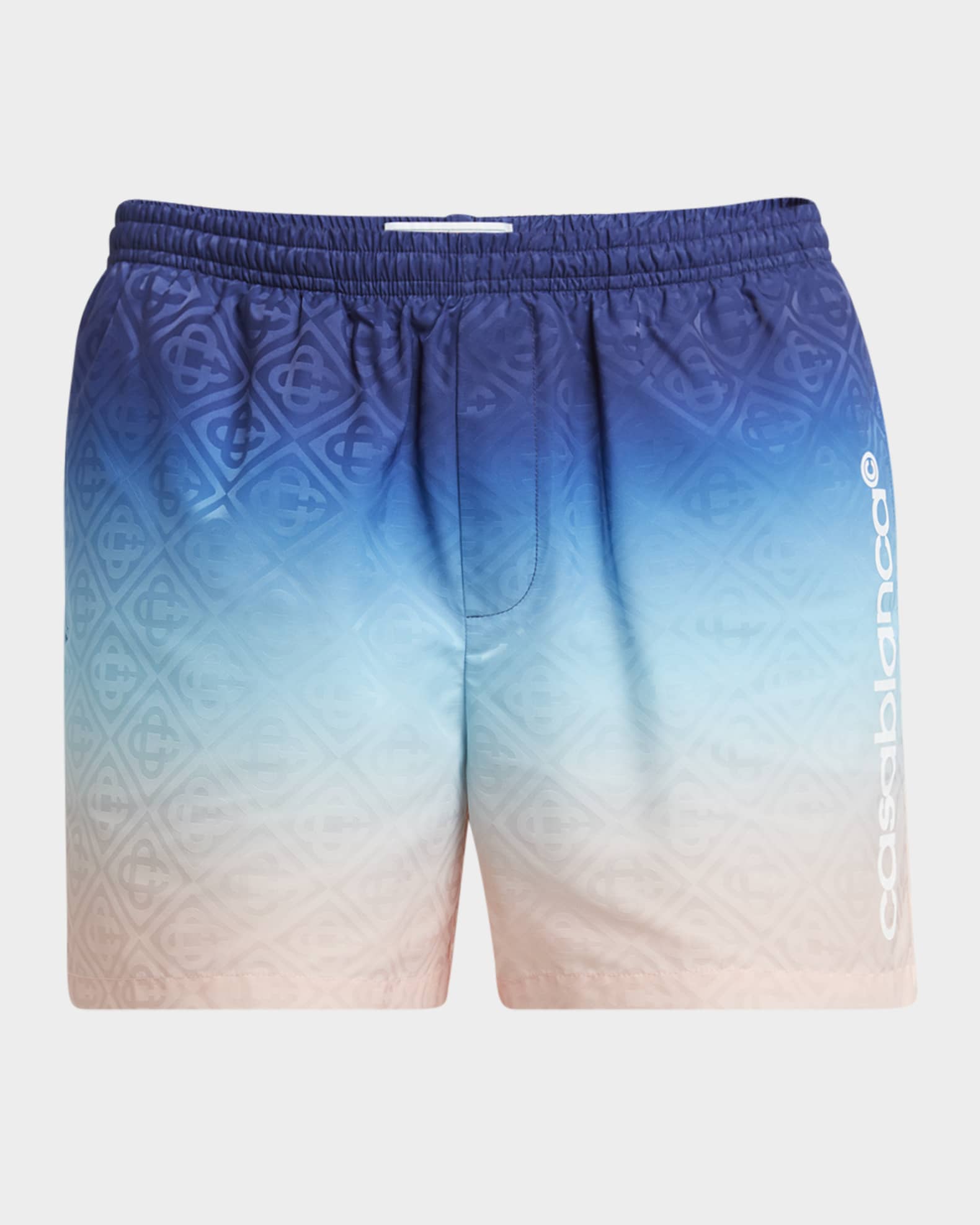 Men's Gradient Monogram Swim Shorts 0