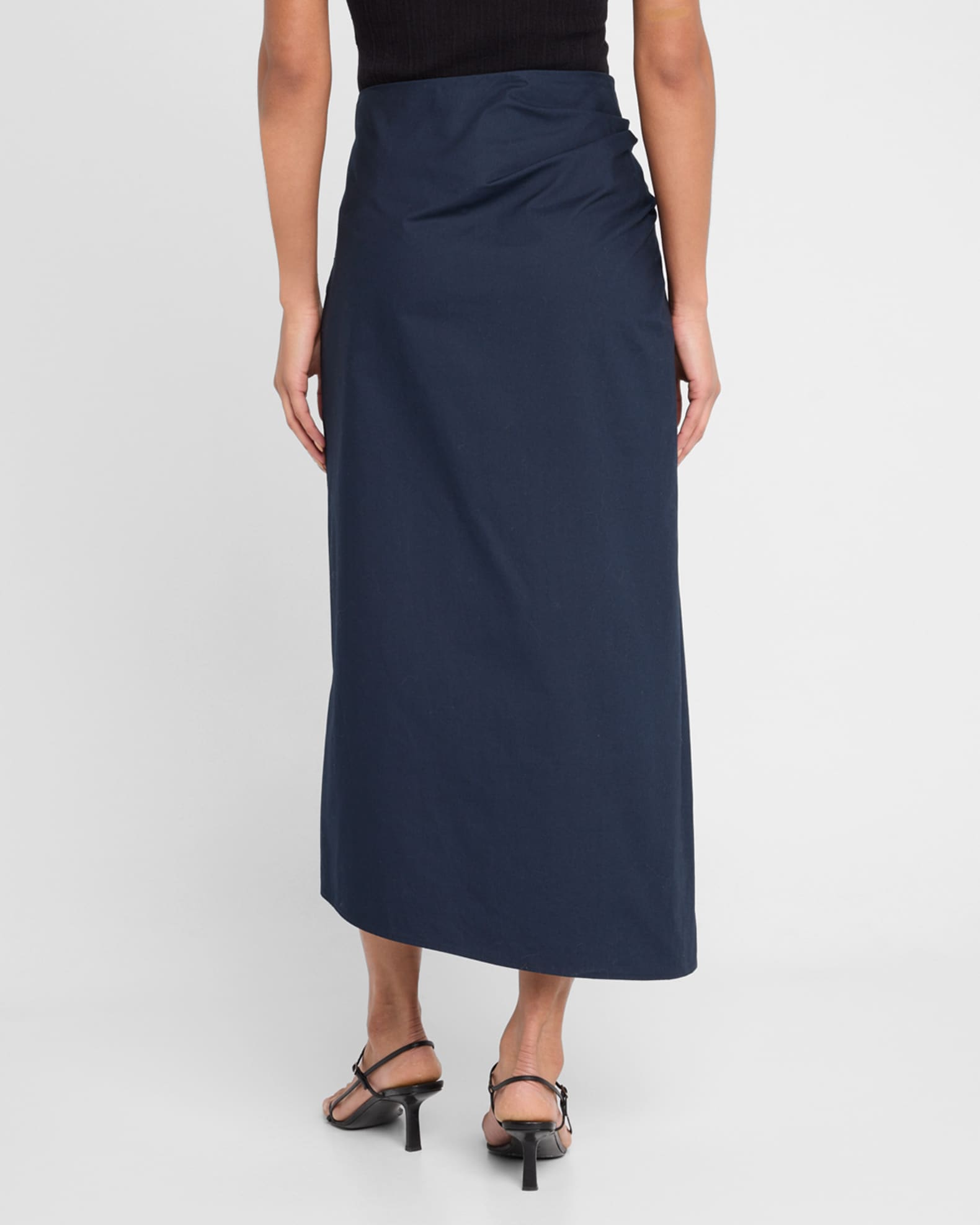 A.L.C. Tessa Ruched Midi Skirt | Neiman Marcus
