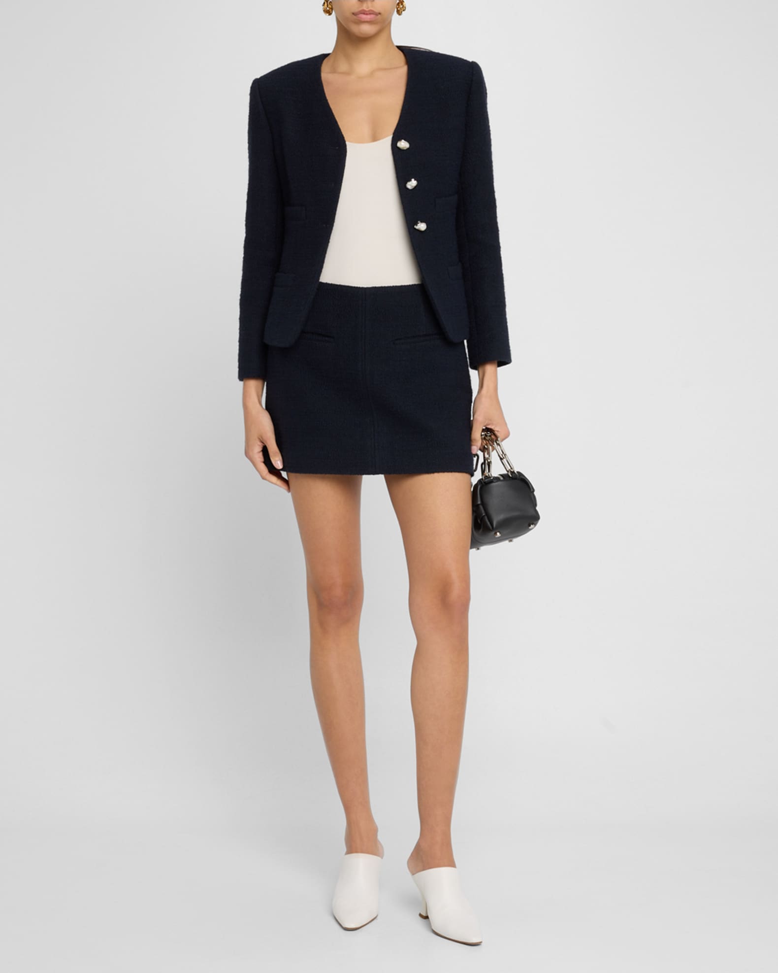 Cowan Tweed Mini Skirt 1