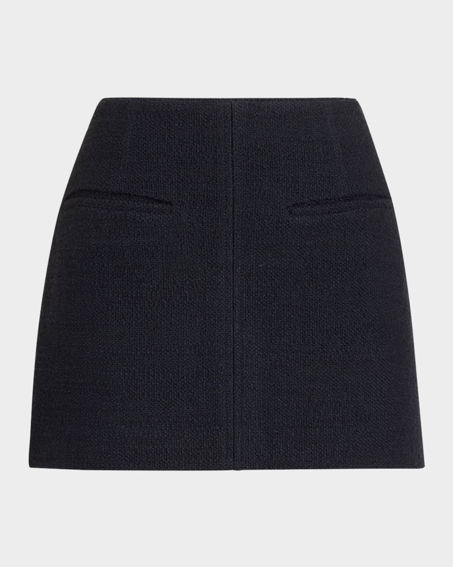 Cowan Tweed Mini Skirt 0