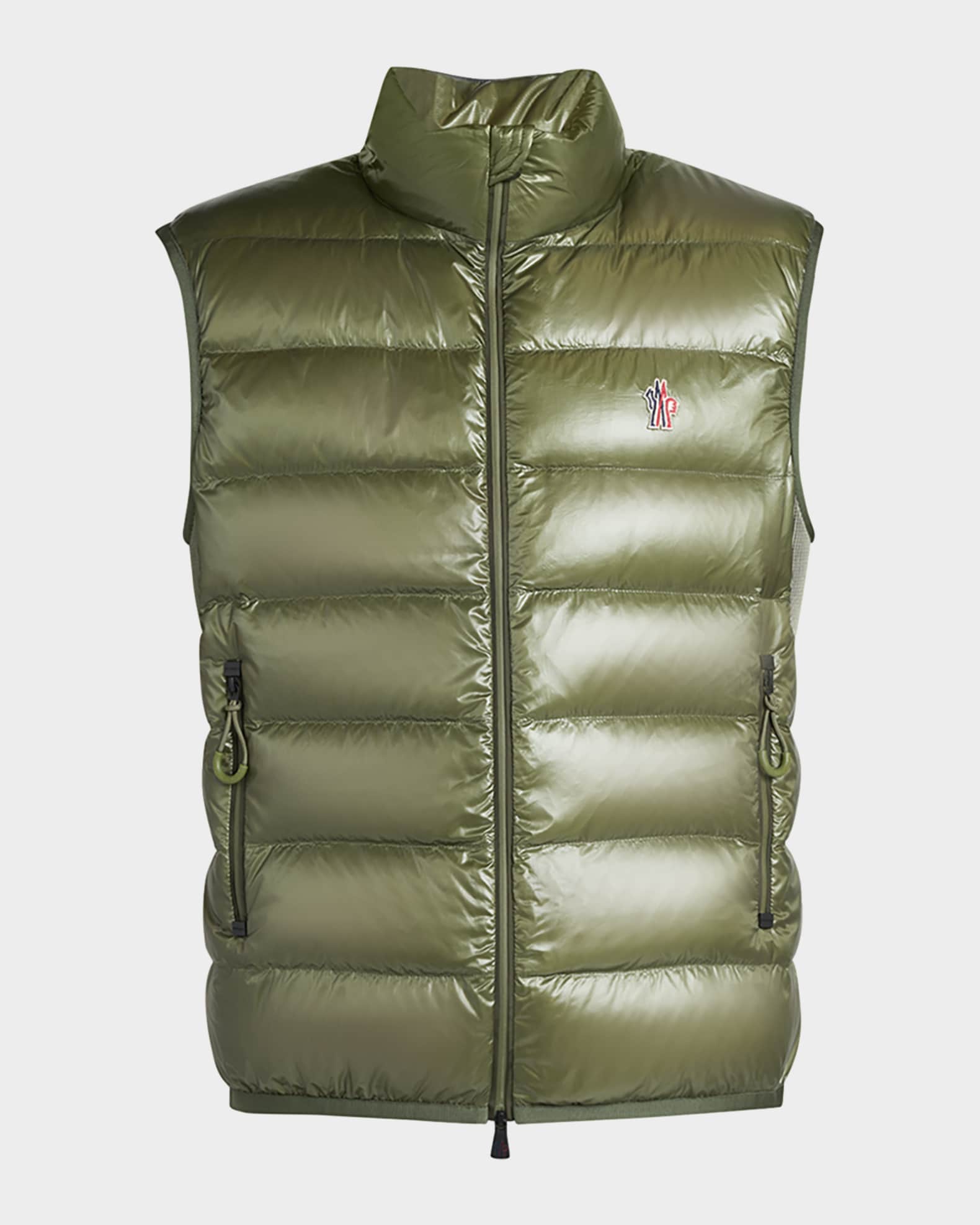 【MONCLER】GRENOBLE DYNAMICS DOWN VEST Moncler Grenoble Men's Tech Nylon Puffer Vest | Neiman Marcus