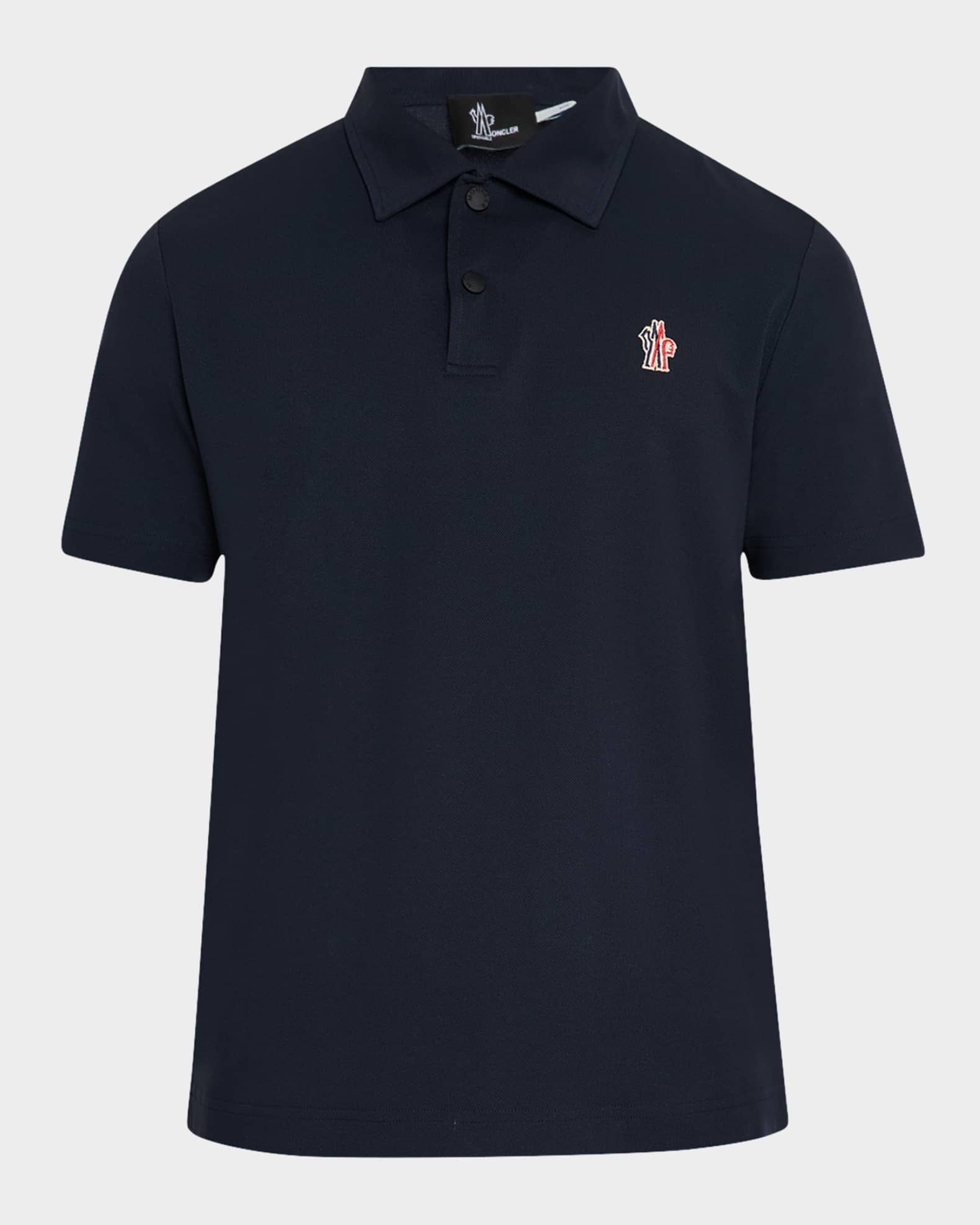 Men's Logo Patch Polo Shirt 0