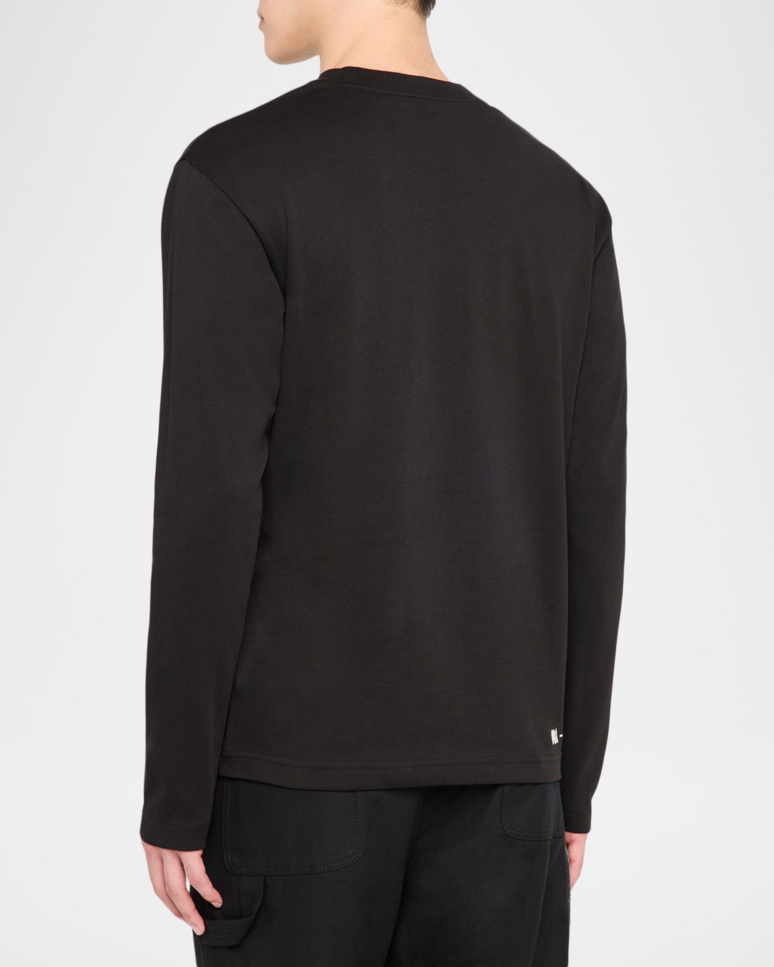 Moncler Grenoble Men's Cotton Logo Long-Sleeve T-Shirt | Neiman Marcus